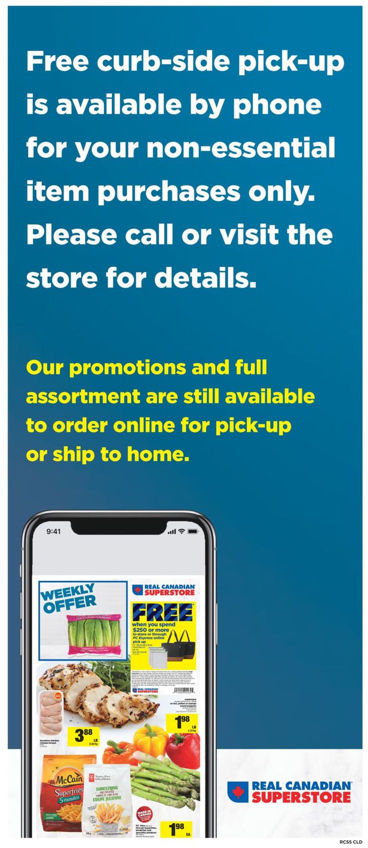 Real Canadian Superstore Flyer from 04/15/2021