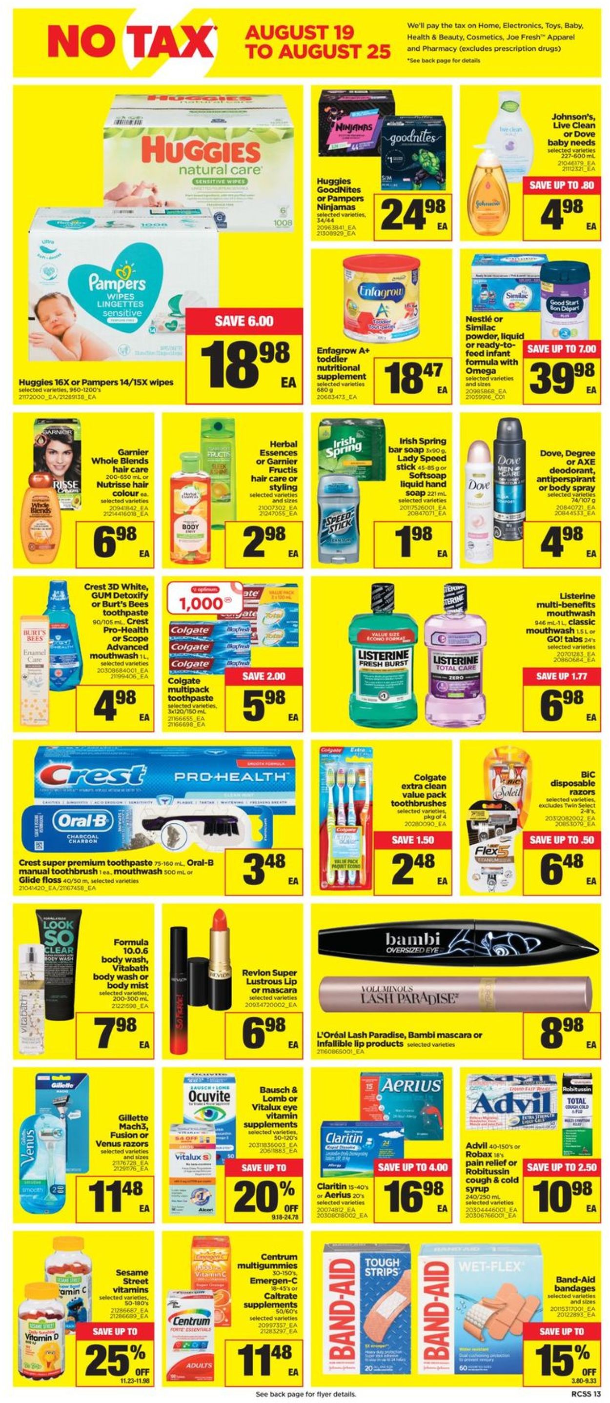 Real Canadian Superstore Flyer from 08/19/2021