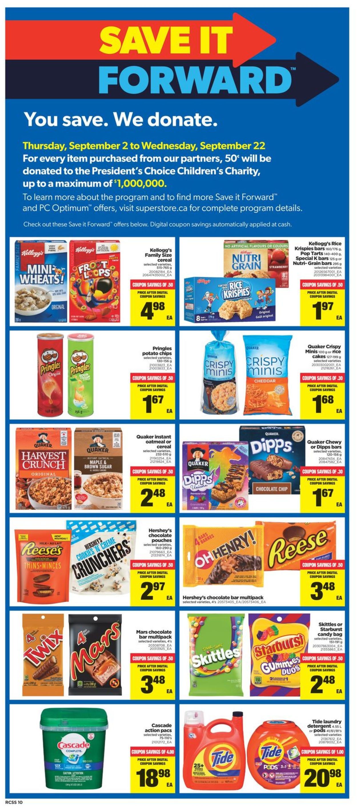 Real Canadian Superstore Flyer from 09/09/2021