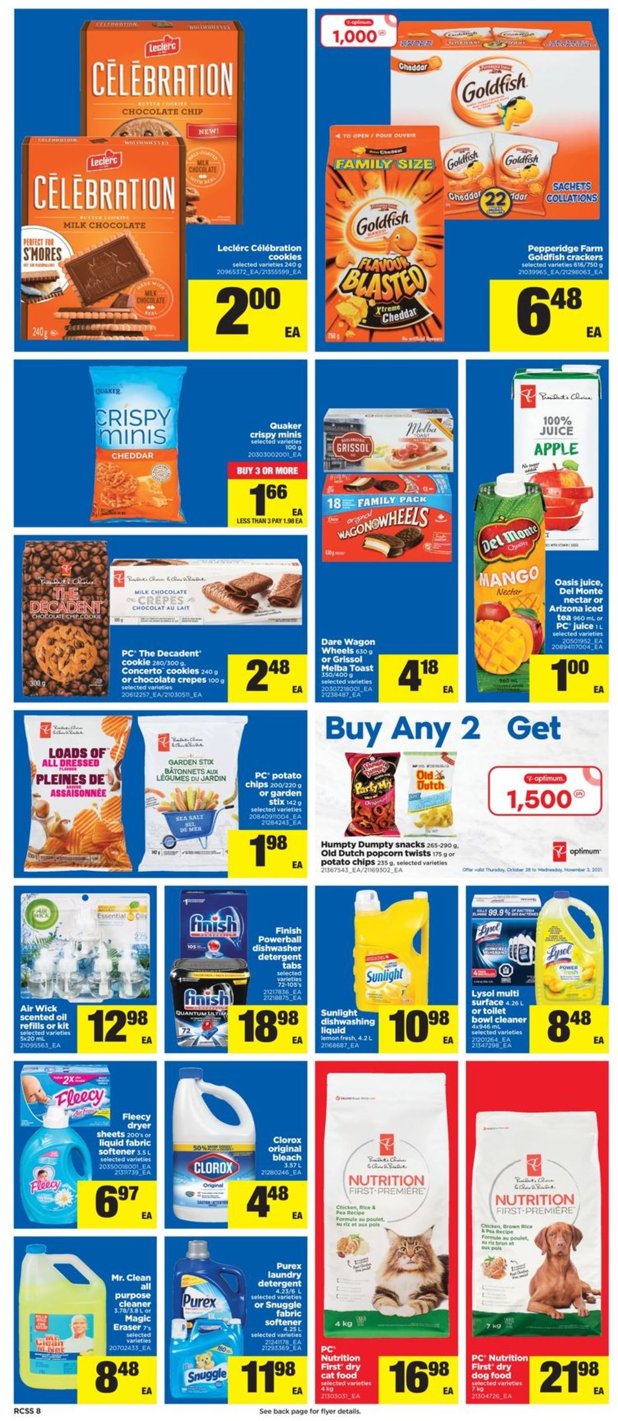 Real Canadian Superstore Flyer from 10/28/2021