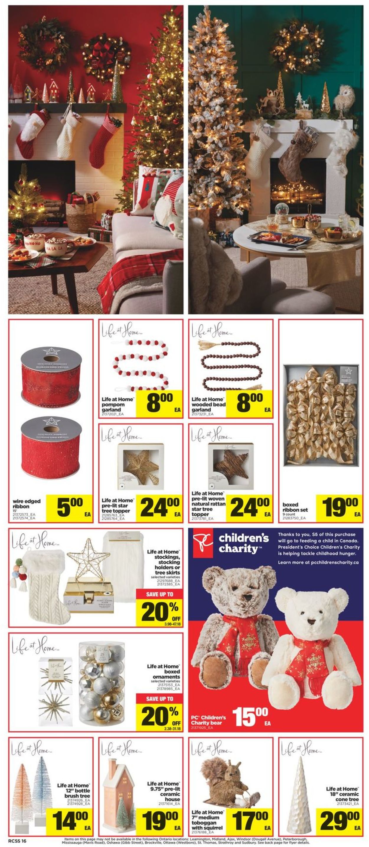 Real Canadian Superstore Flyer from 11/11/2021