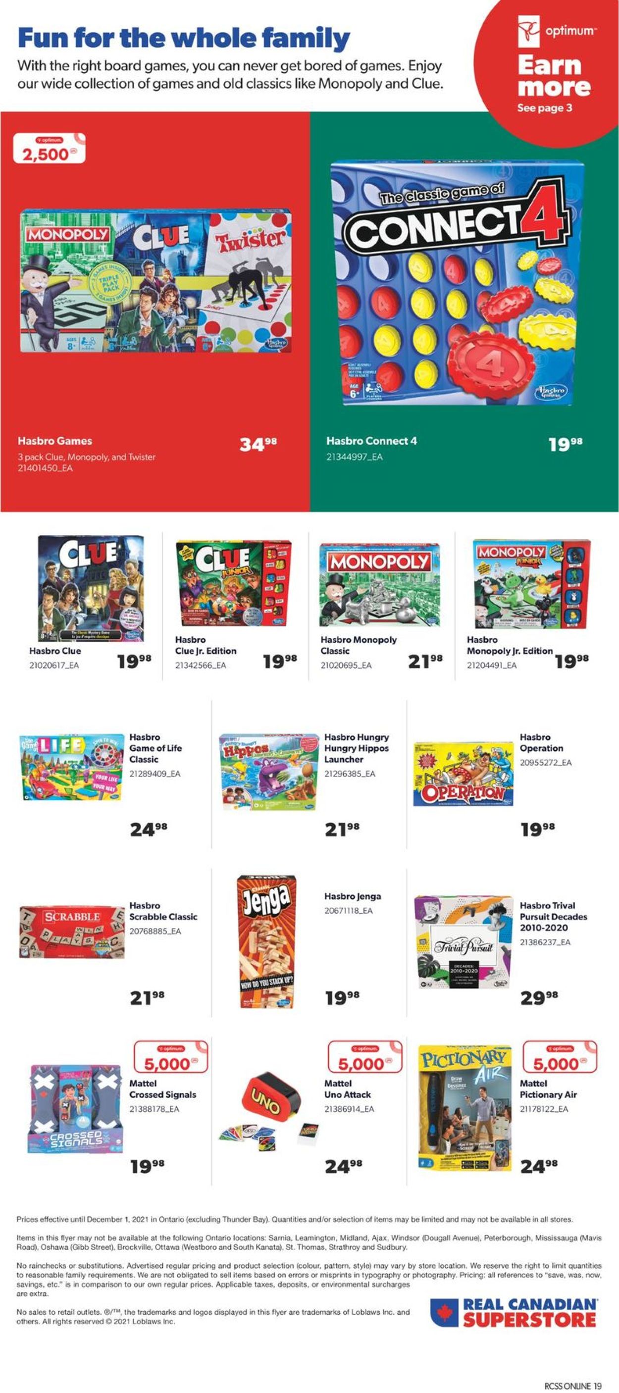 Real Canadian Superstore Flyer from 11/18/2021