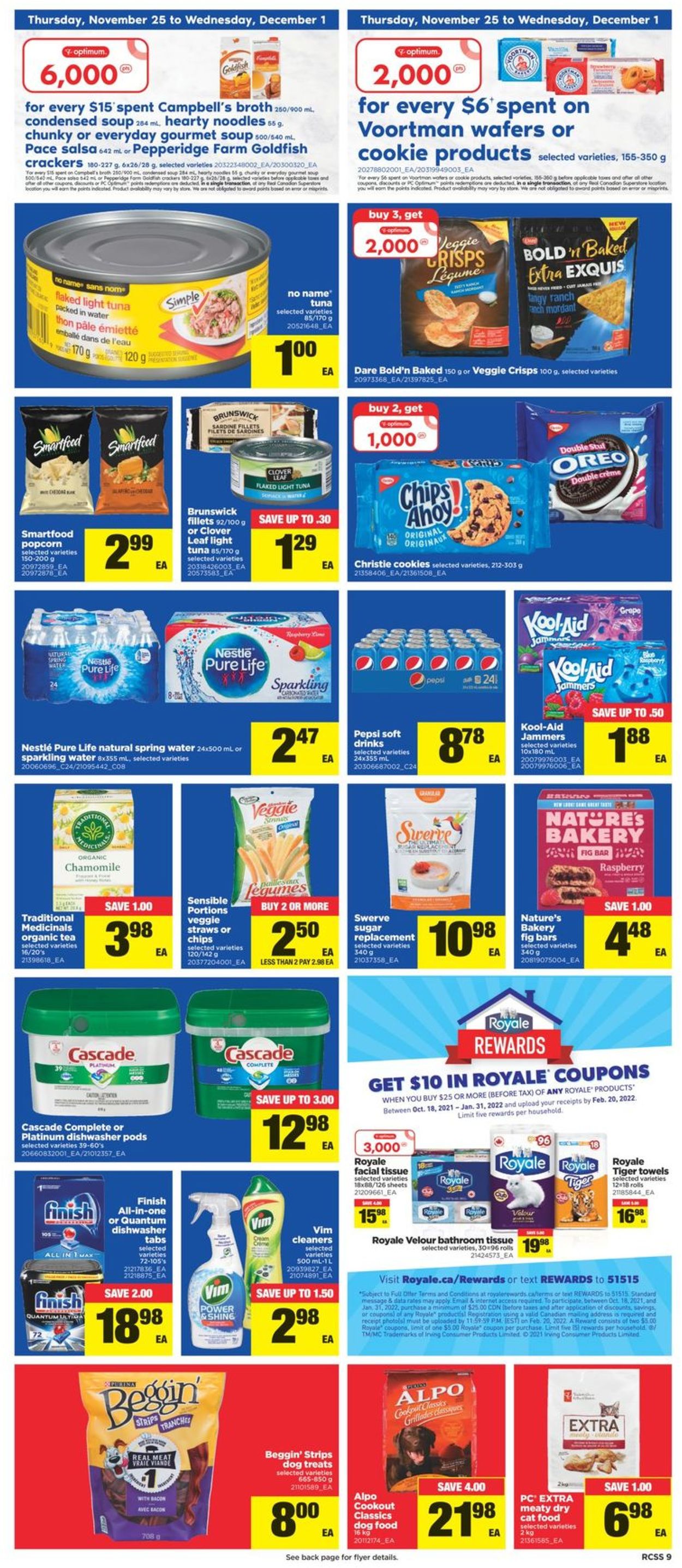 Real Canadian Superstore Flyer from 11/25/2021