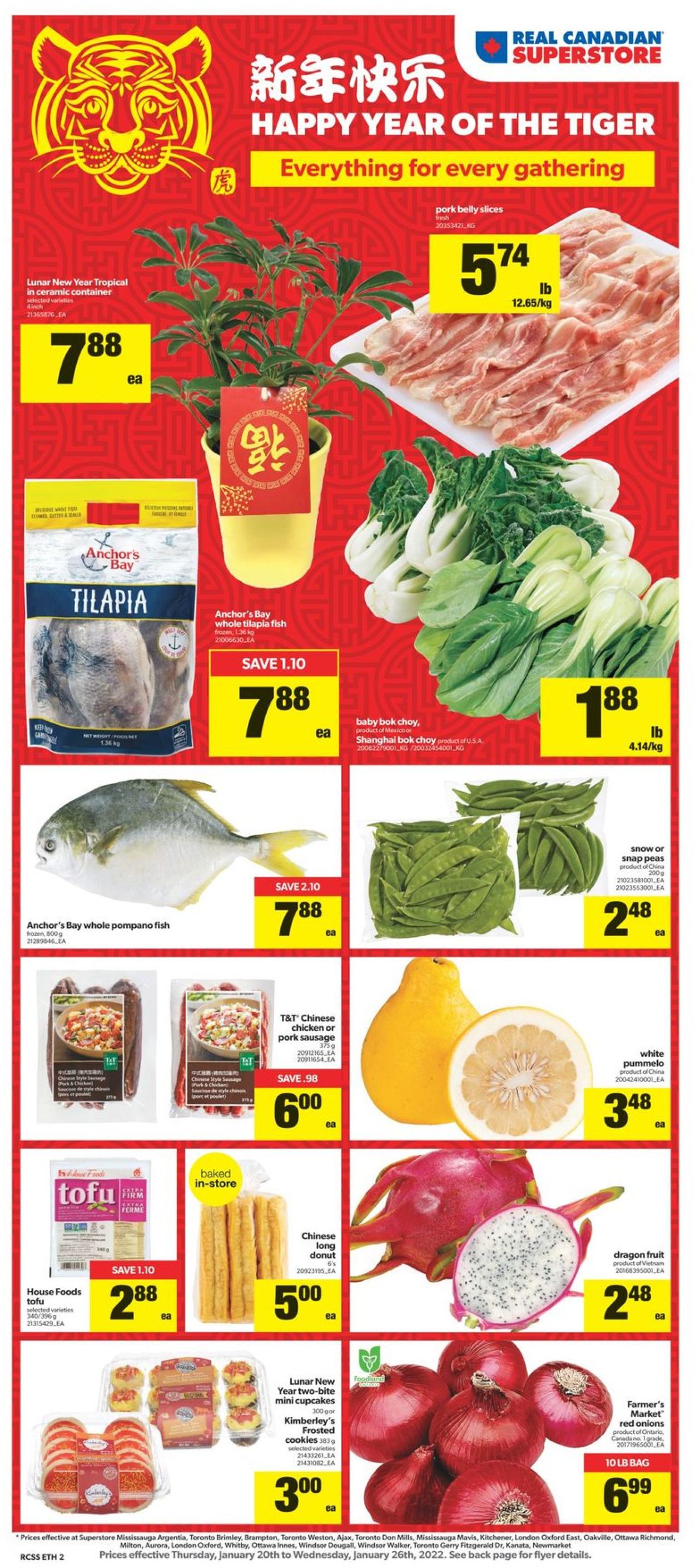 Real Canadian Superstore Flyer from 01/20/2022