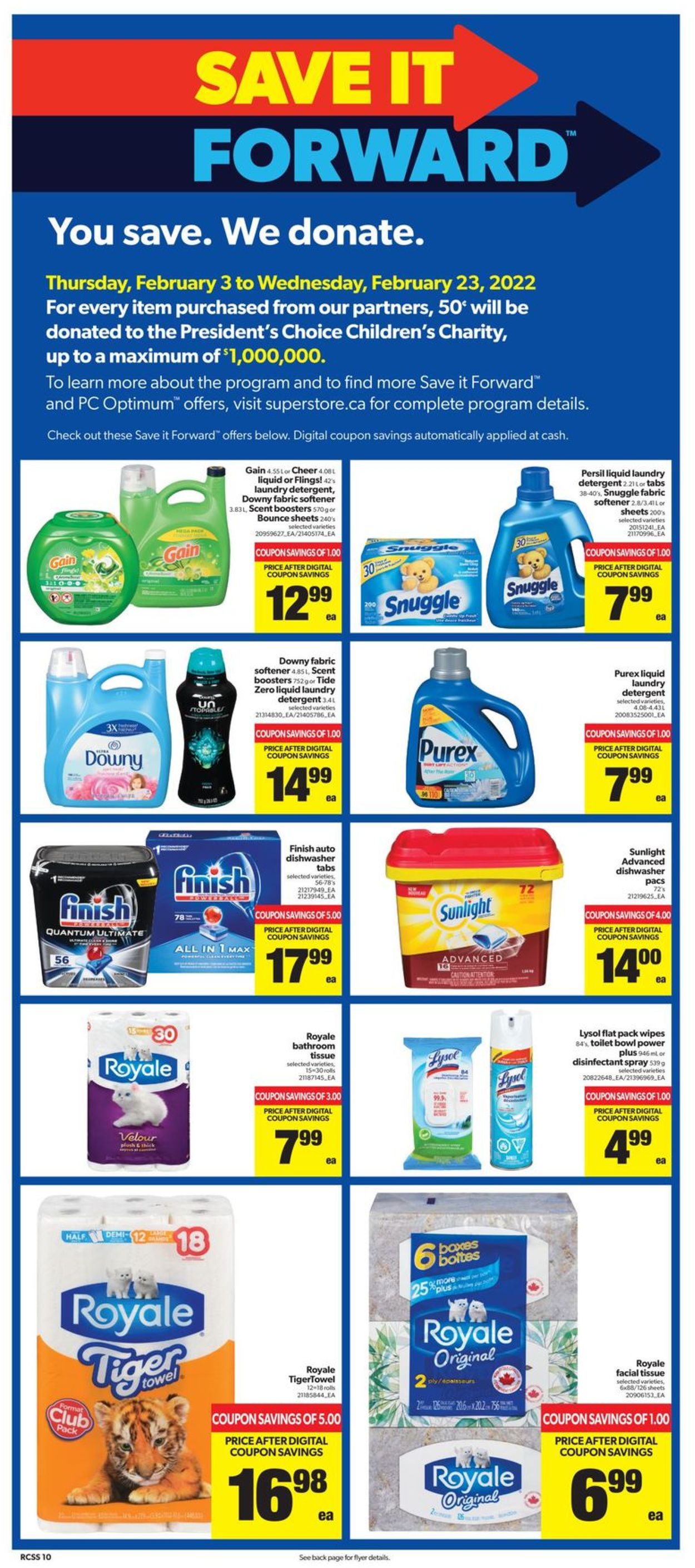 Real Canadian Superstore Flyer from 02/17/2022
