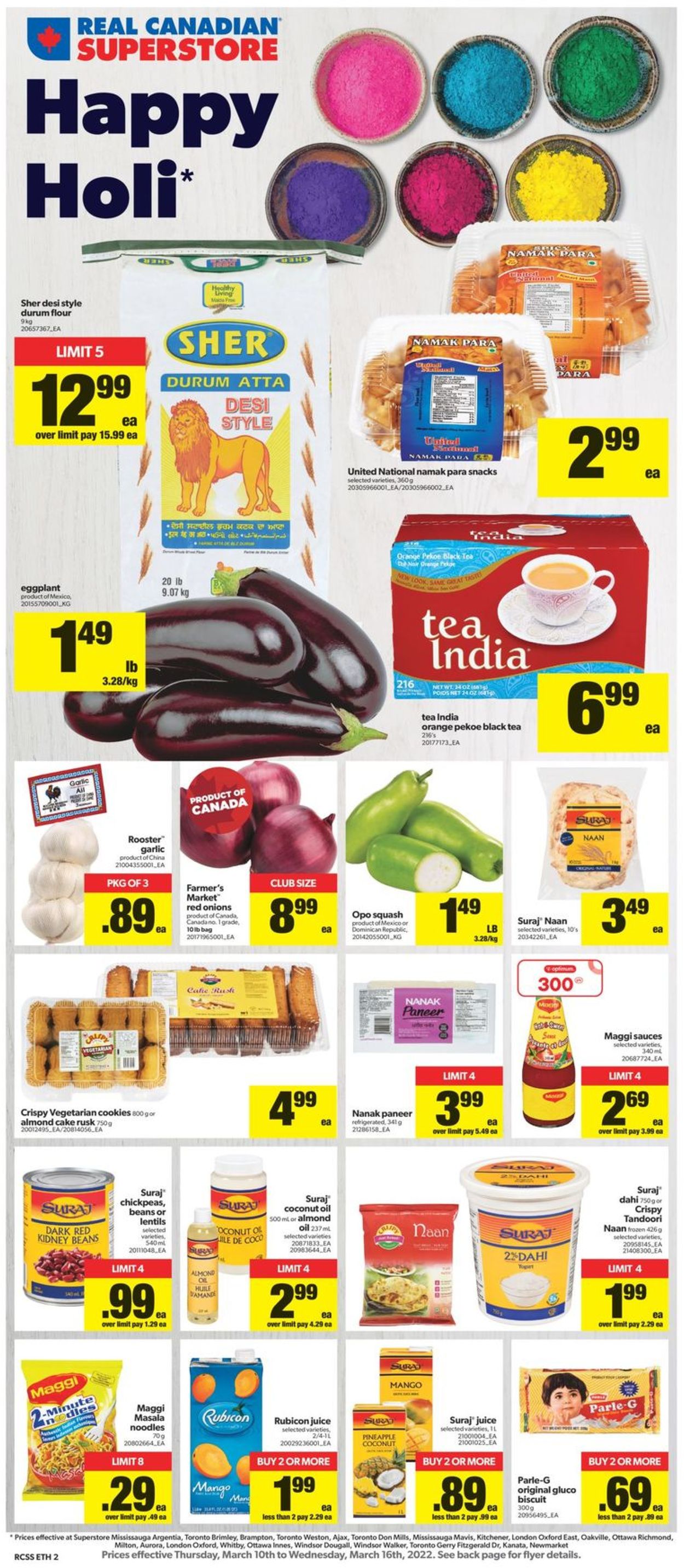 Real Canadian Superstore Flyer from 03/10/2022