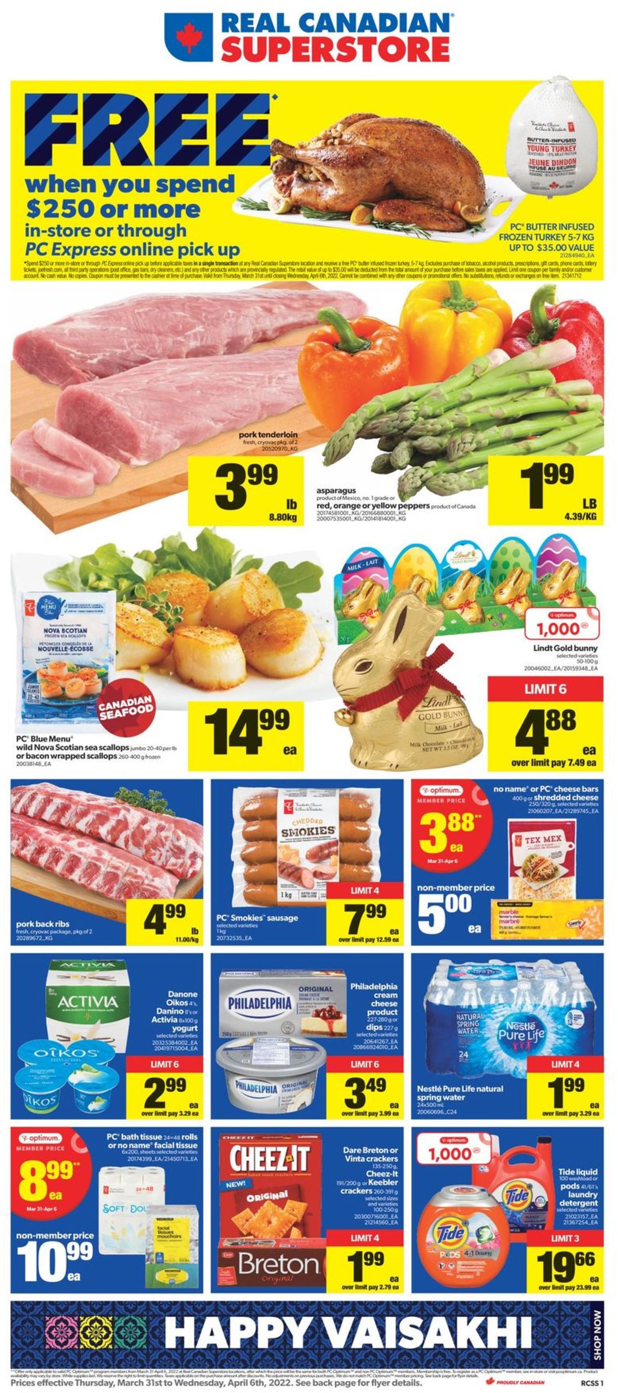 Real Canadian Superstore Flyer from 03/31/2022