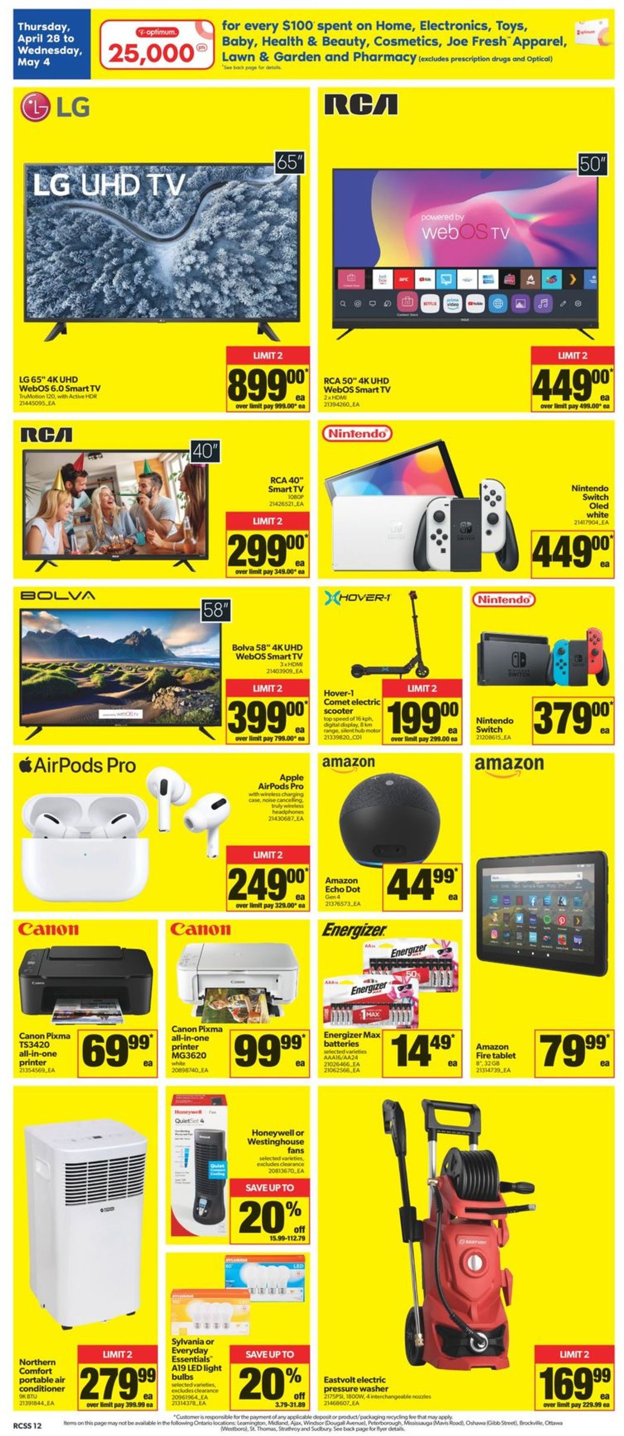Real Canadian Superstore Flyer from 04/28/2022