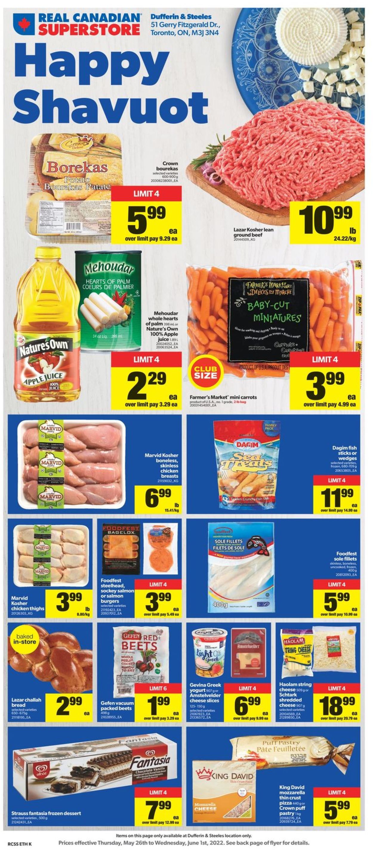 Real Canadian Superstore Flyer from 05/26/2022
