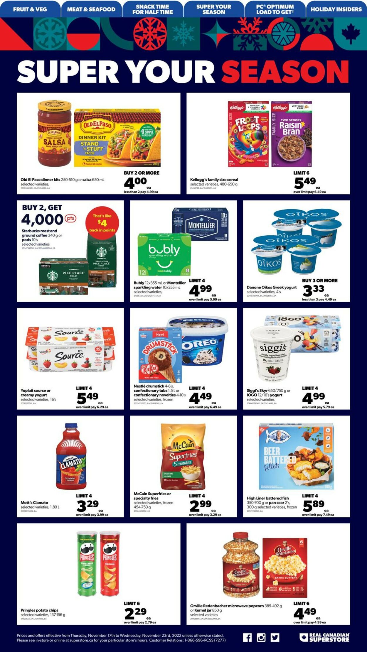 Real Canadian Superstore Flyer from 11/17/2022