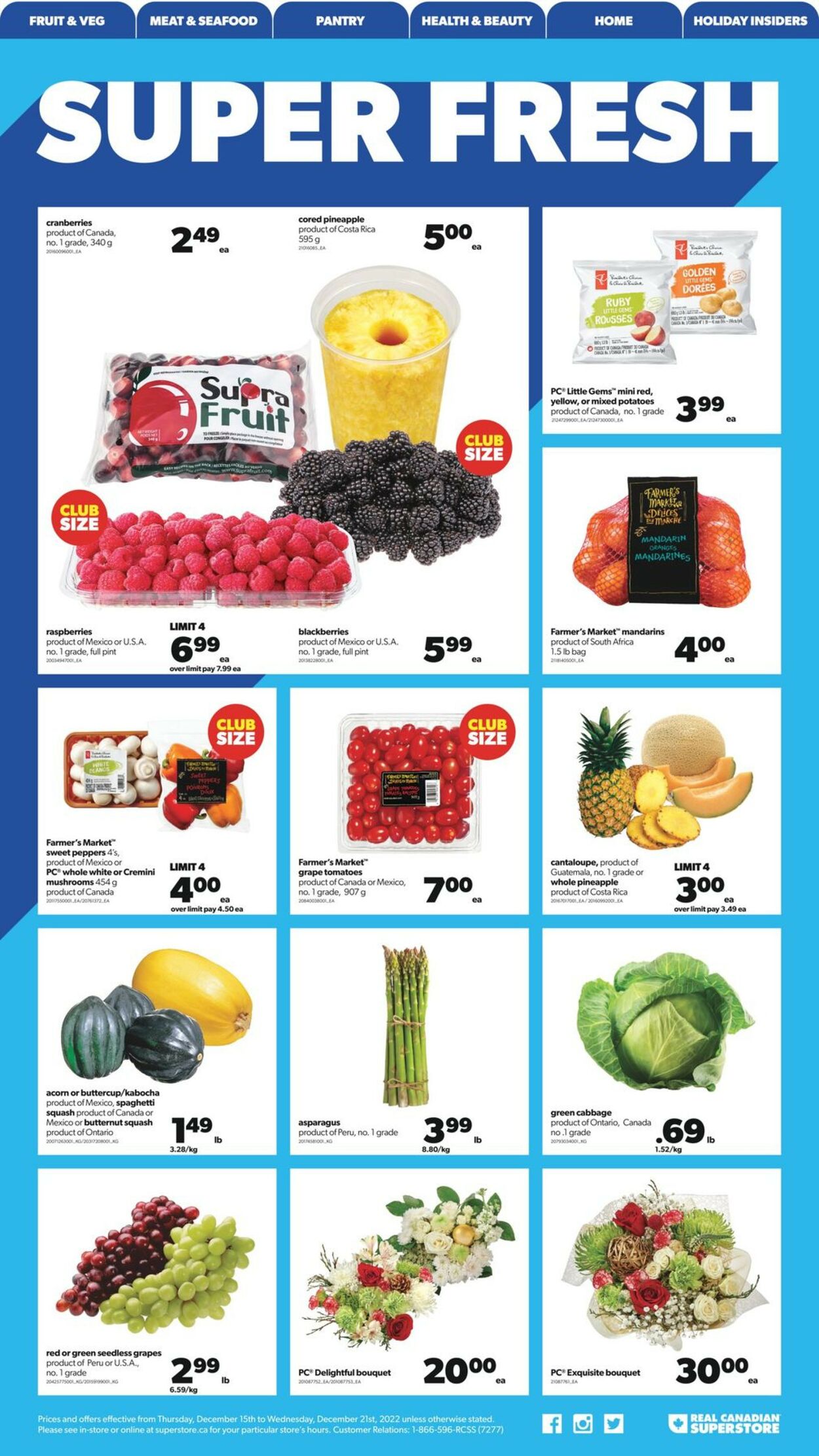 Real Canadian Superstore Flyer from 12/15/2022
