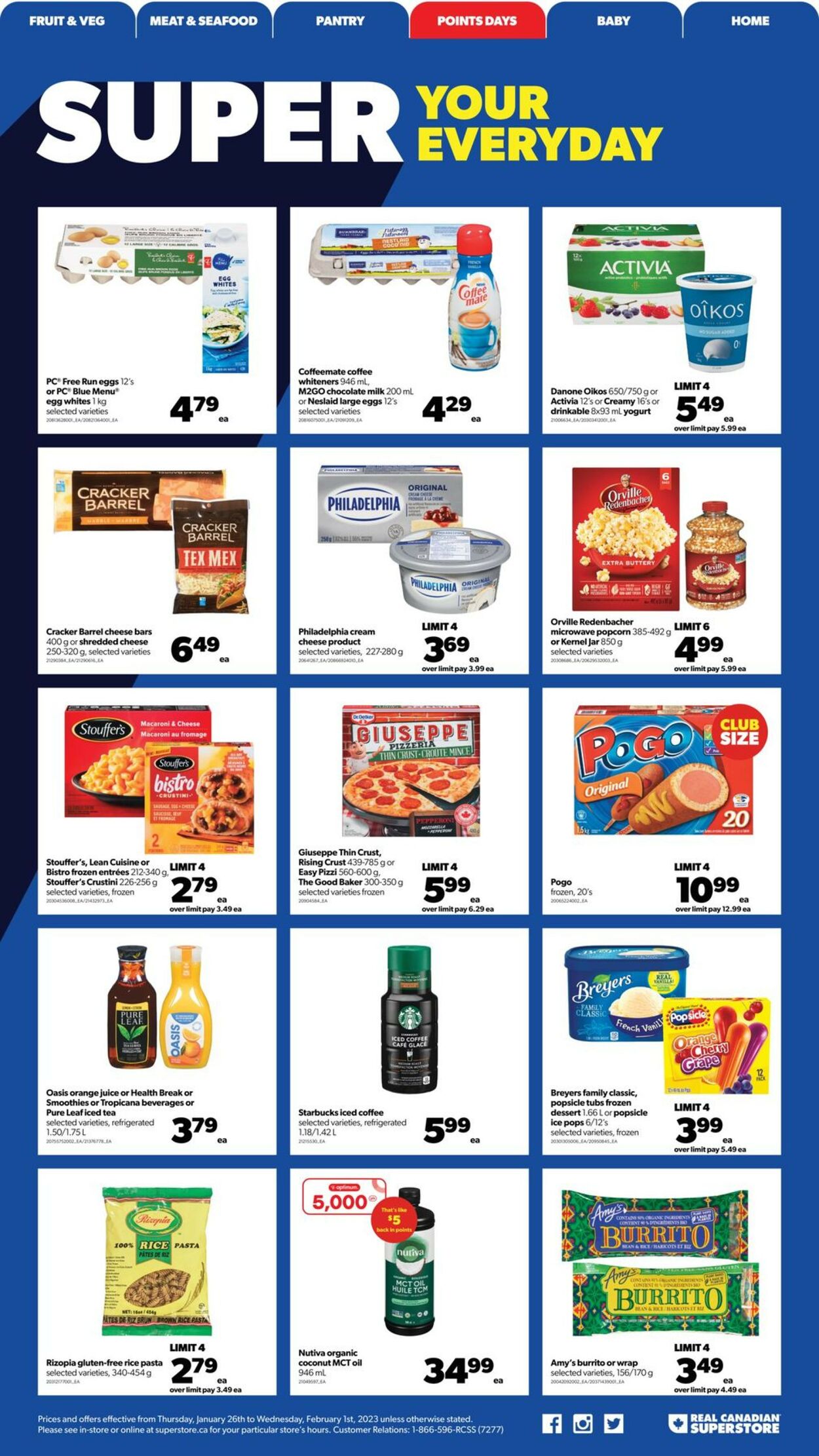 Real Canadian Superstore Flyer from 01/26/2023