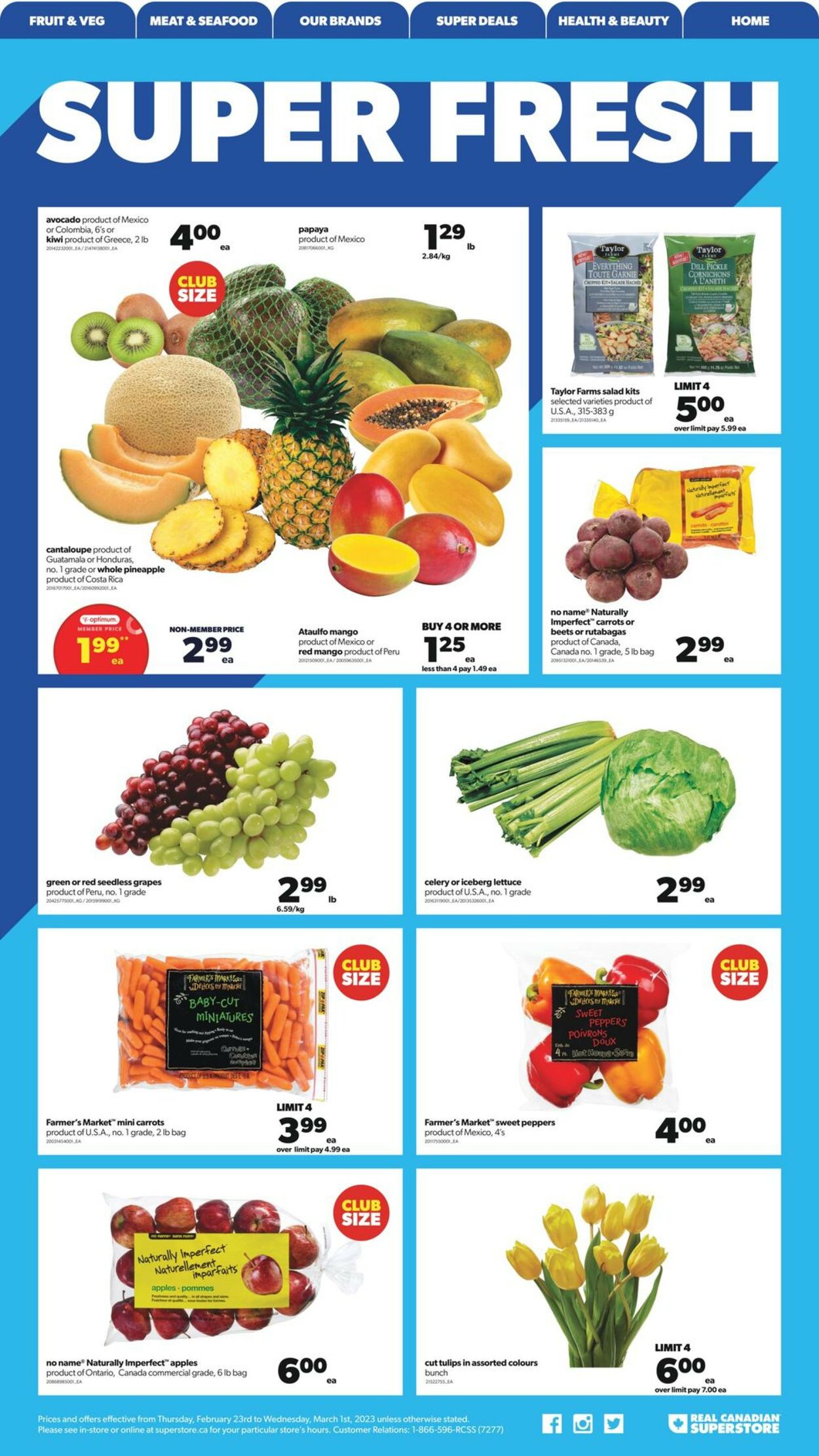 Real Canadian Superstore Flyer from 02/23/2023