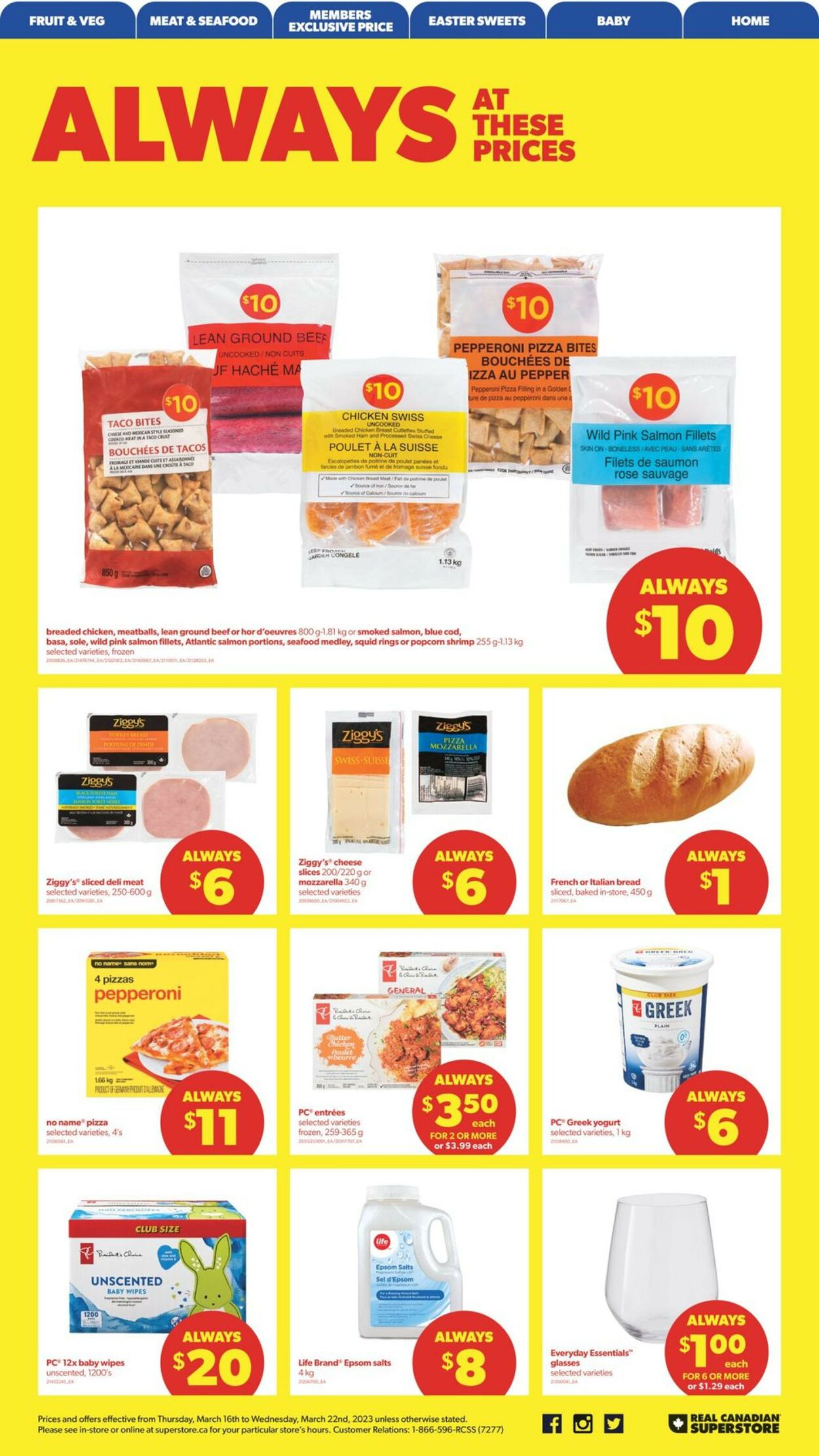 Real Canadian Superstore Flyer from 03/16/2023