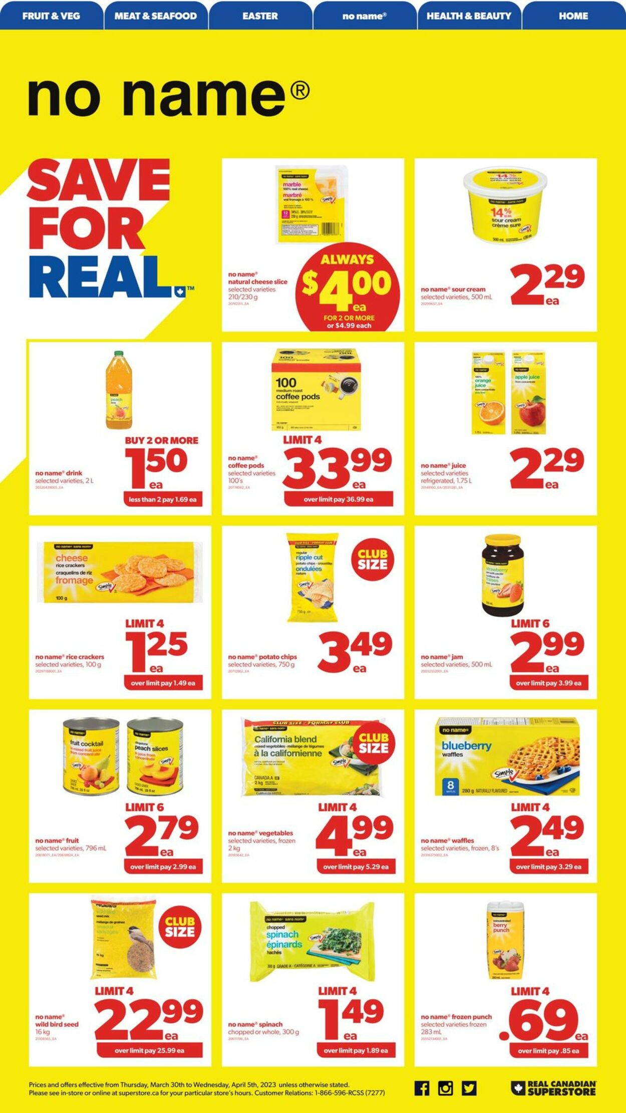 Real Canadian Superstore Flyer from 03/30/2023