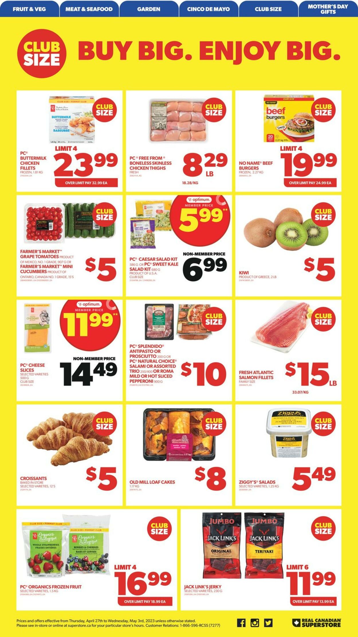 Real Canadian Superstore Flyer from 04/27/2023