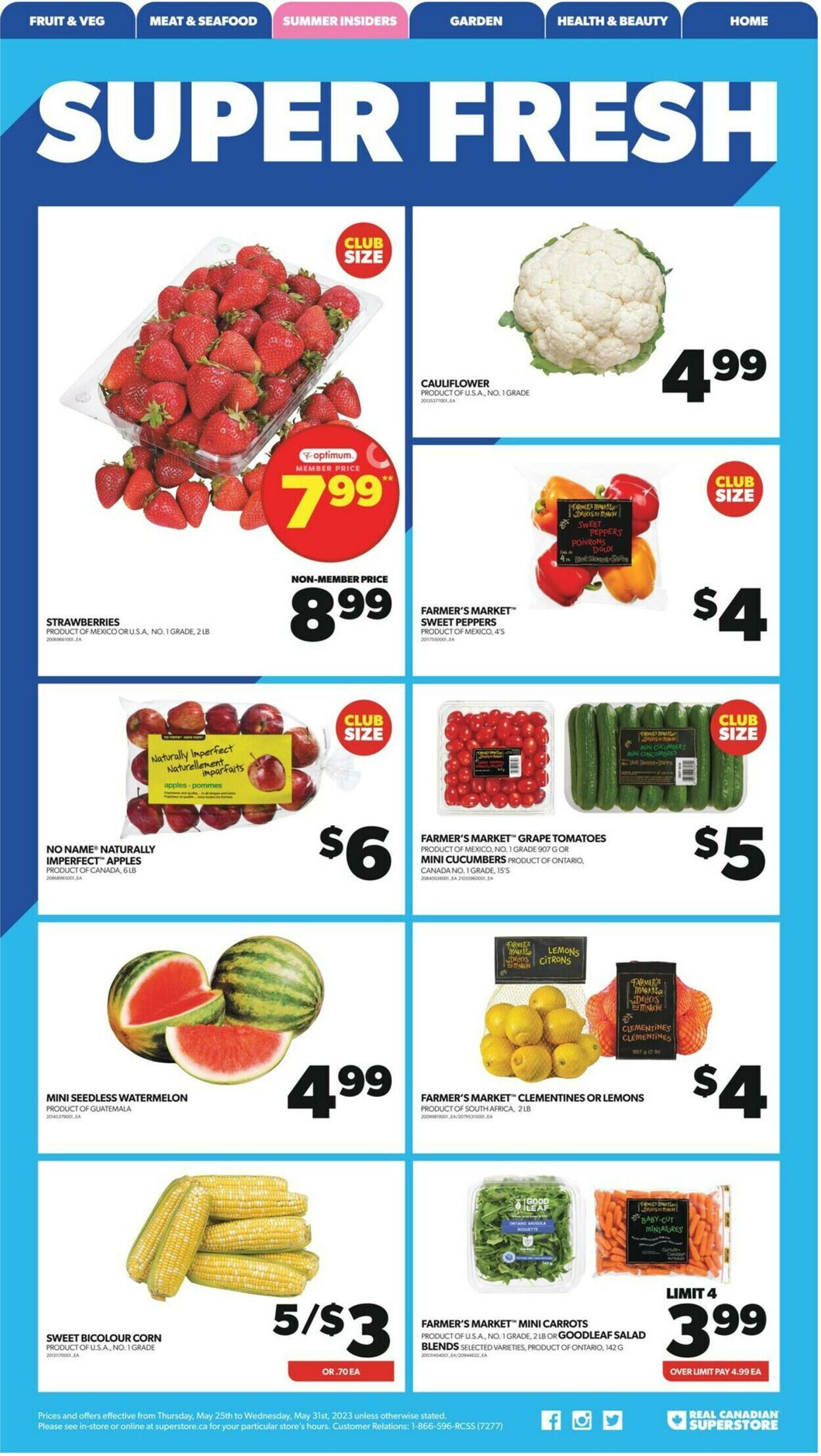 Real Canadian Superstore Flyer from 05/25/2023