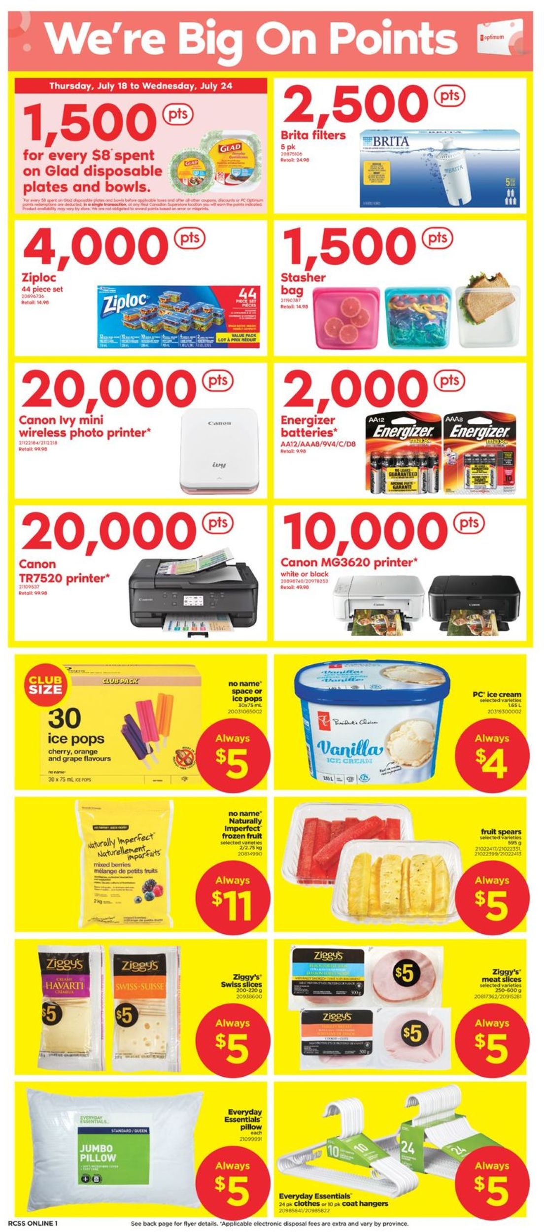 Real Canadian Superstore Flyer from 07/18/2019