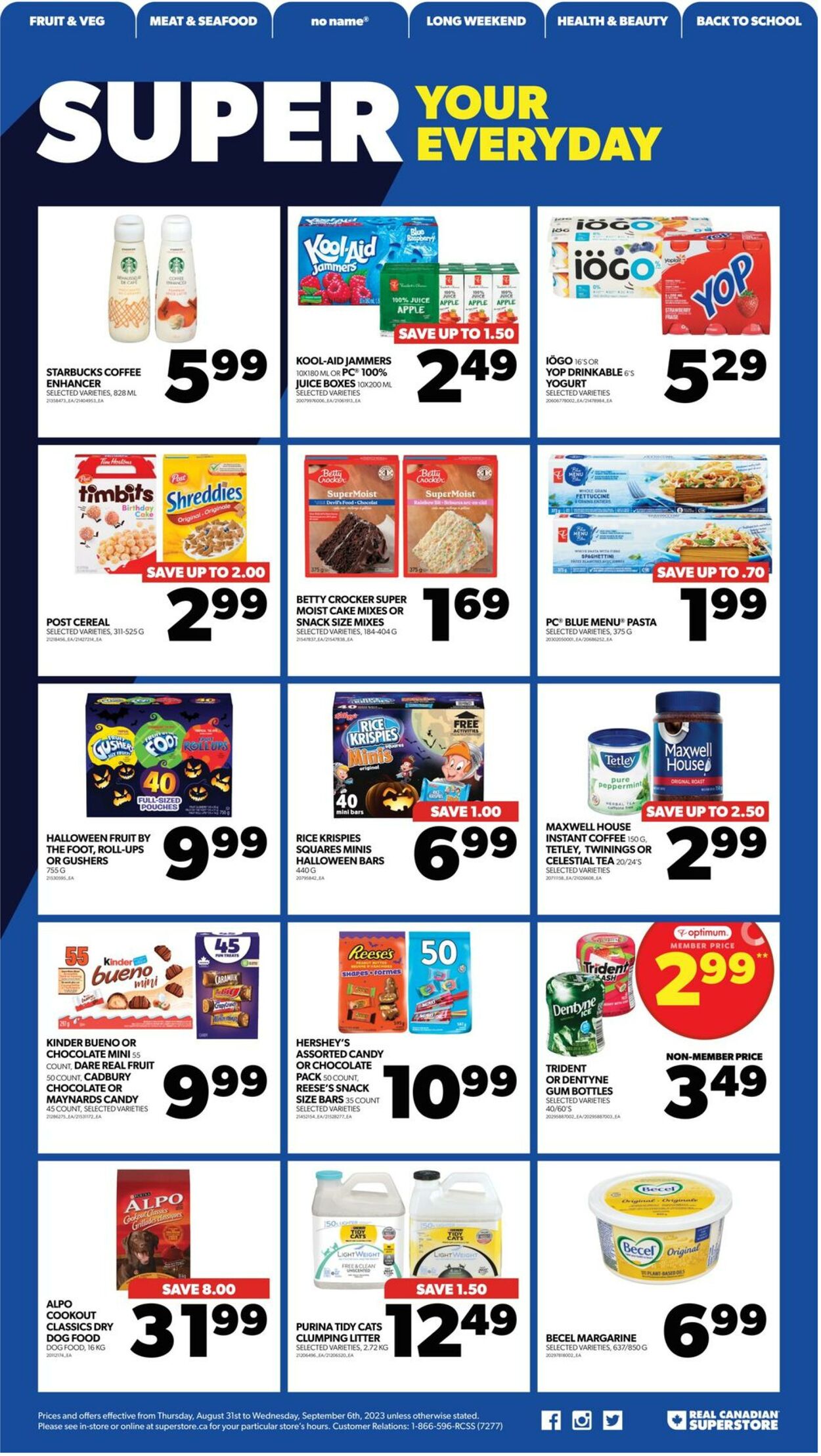 Real Canadian Superstore Flyer from 08/31/2023