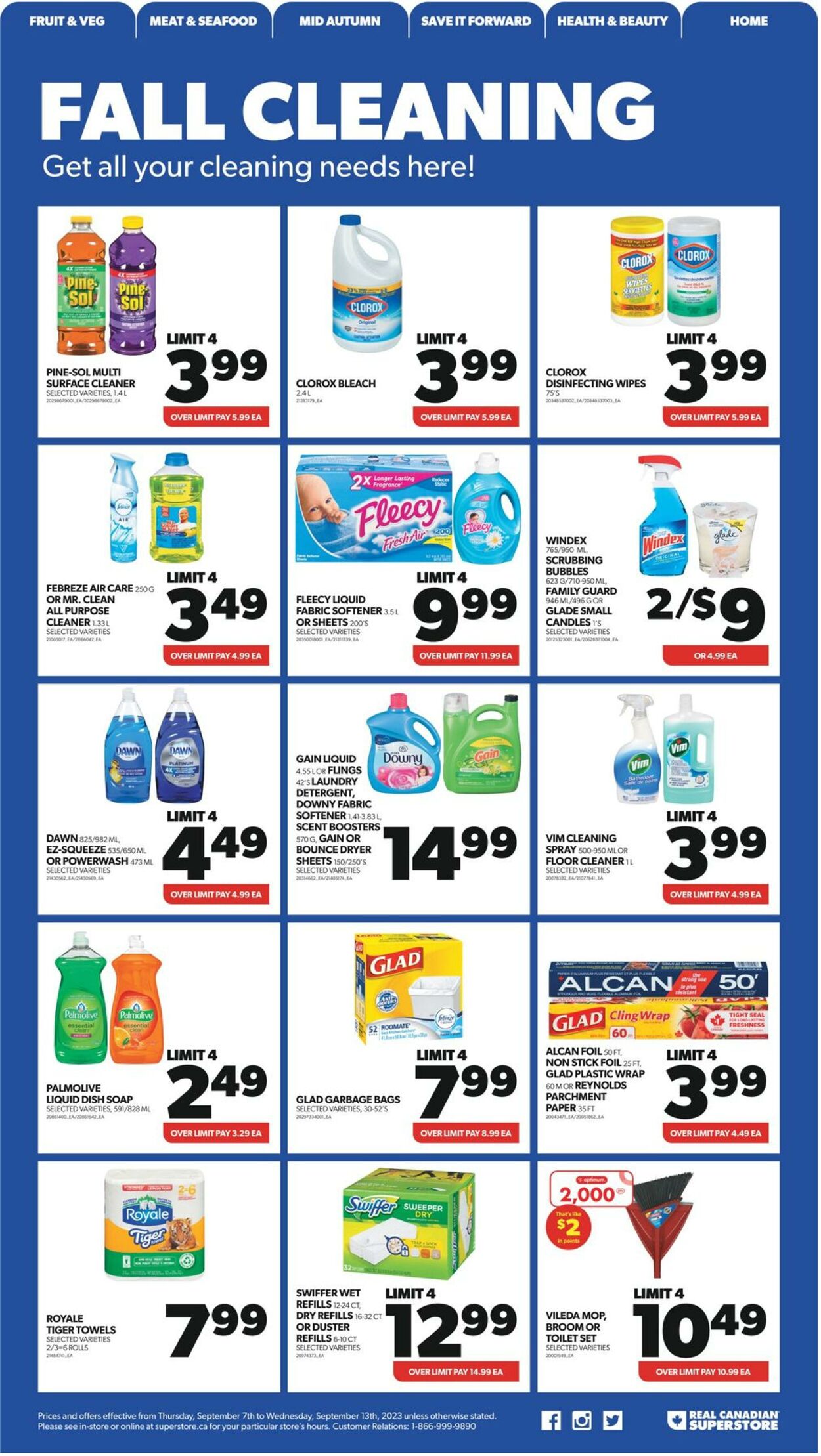 Real Canadian Superstore Flyer from 09/07/2023
