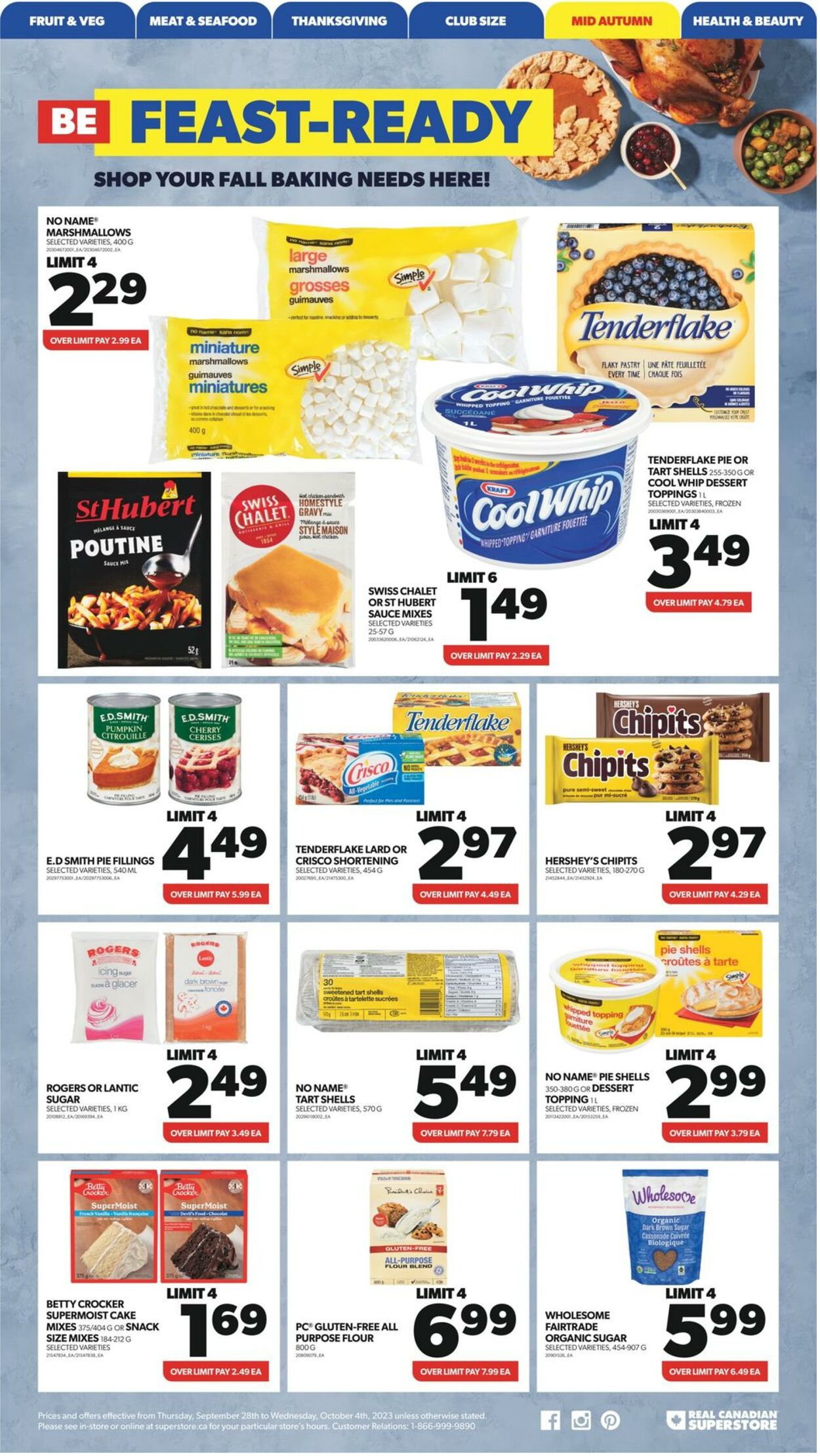 Real Canadian Superstore Flyer from 09/28/2023