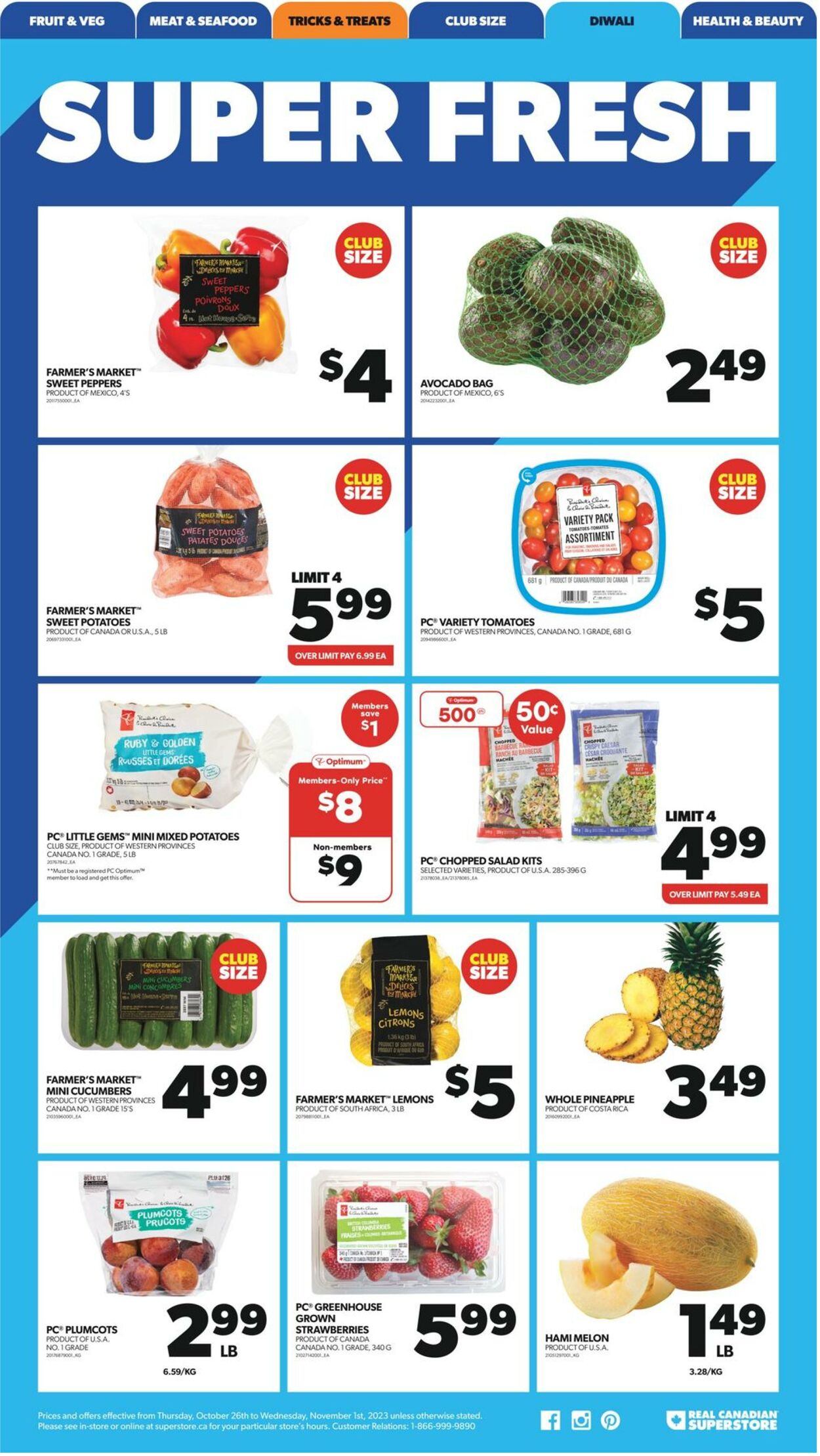 Real Canadian Superstore Flyer from 10/26/2023