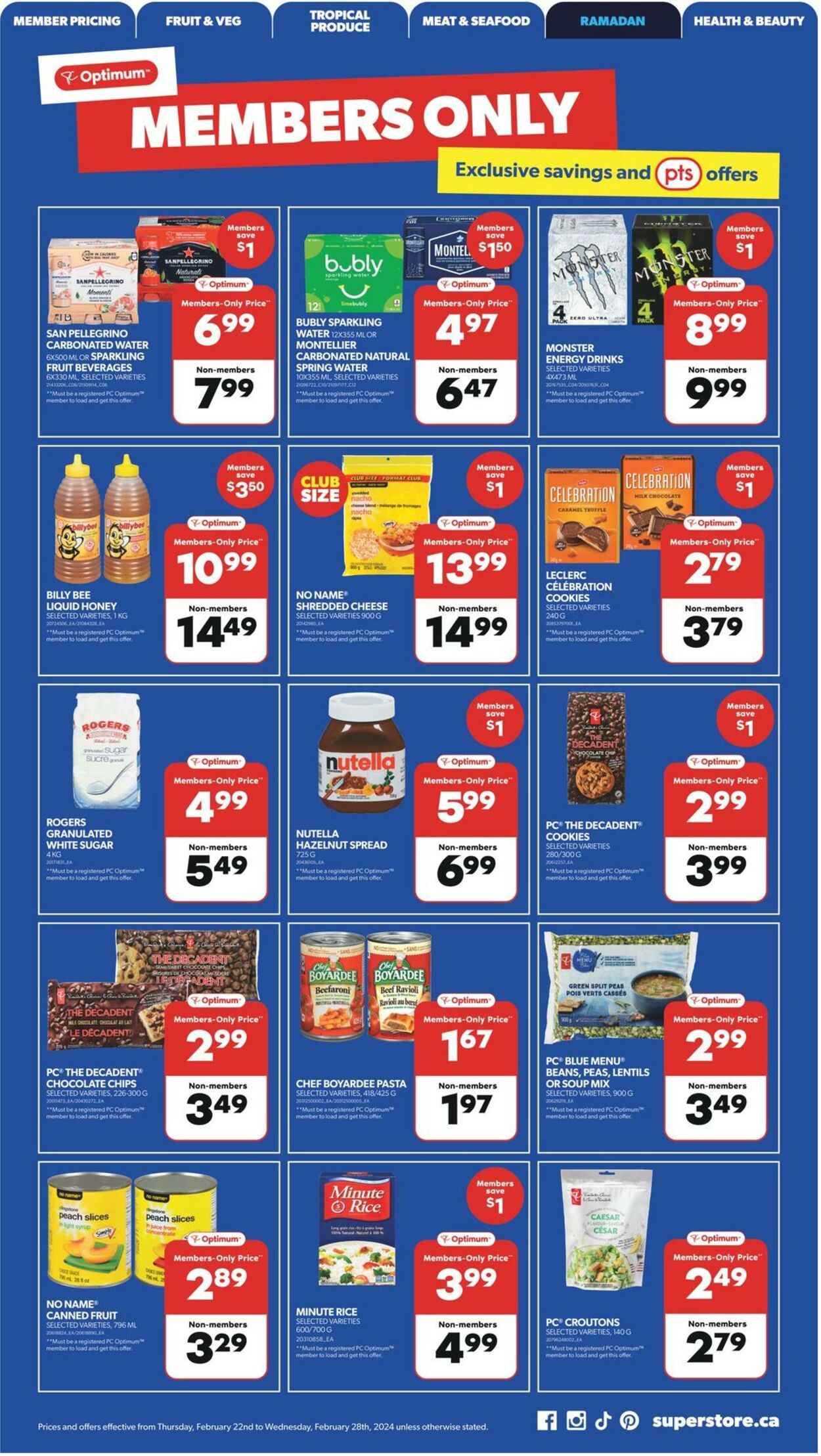Real Canadian Superstore Flyer from 02/22/2024