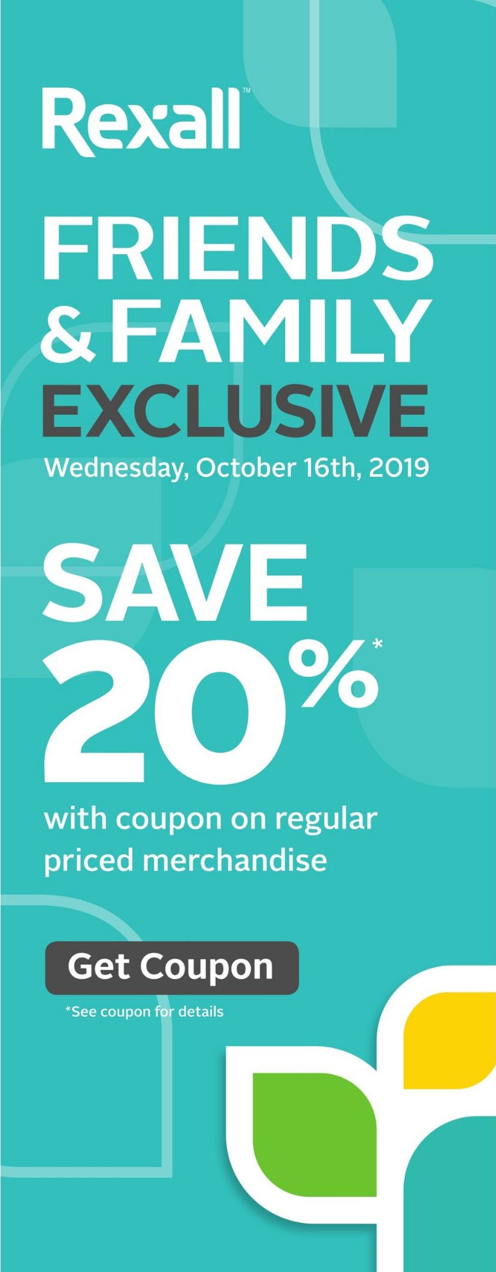 Rexall Flyer from 10/11/2019