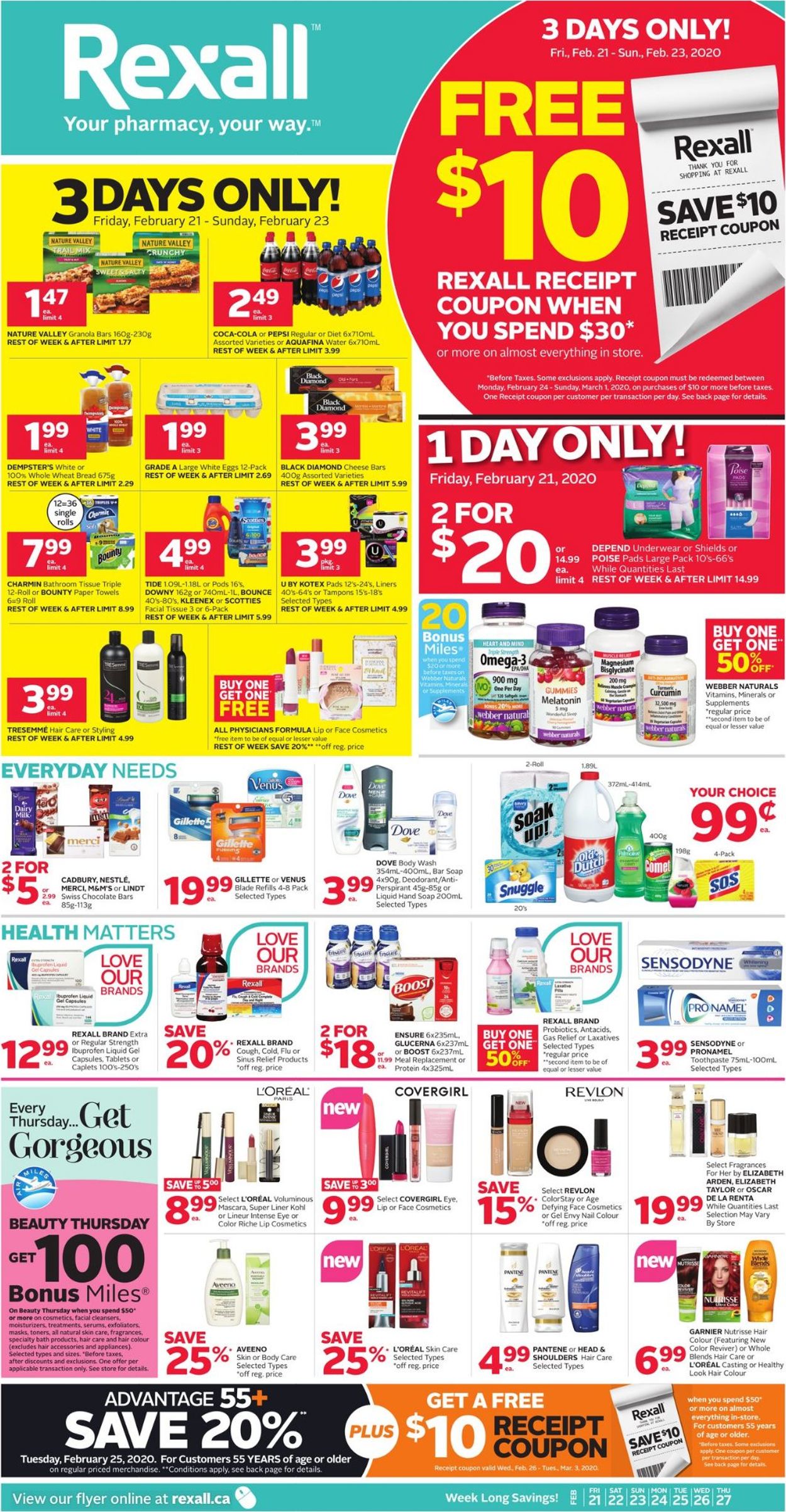 Rexall Flyer from 02/21/2020
