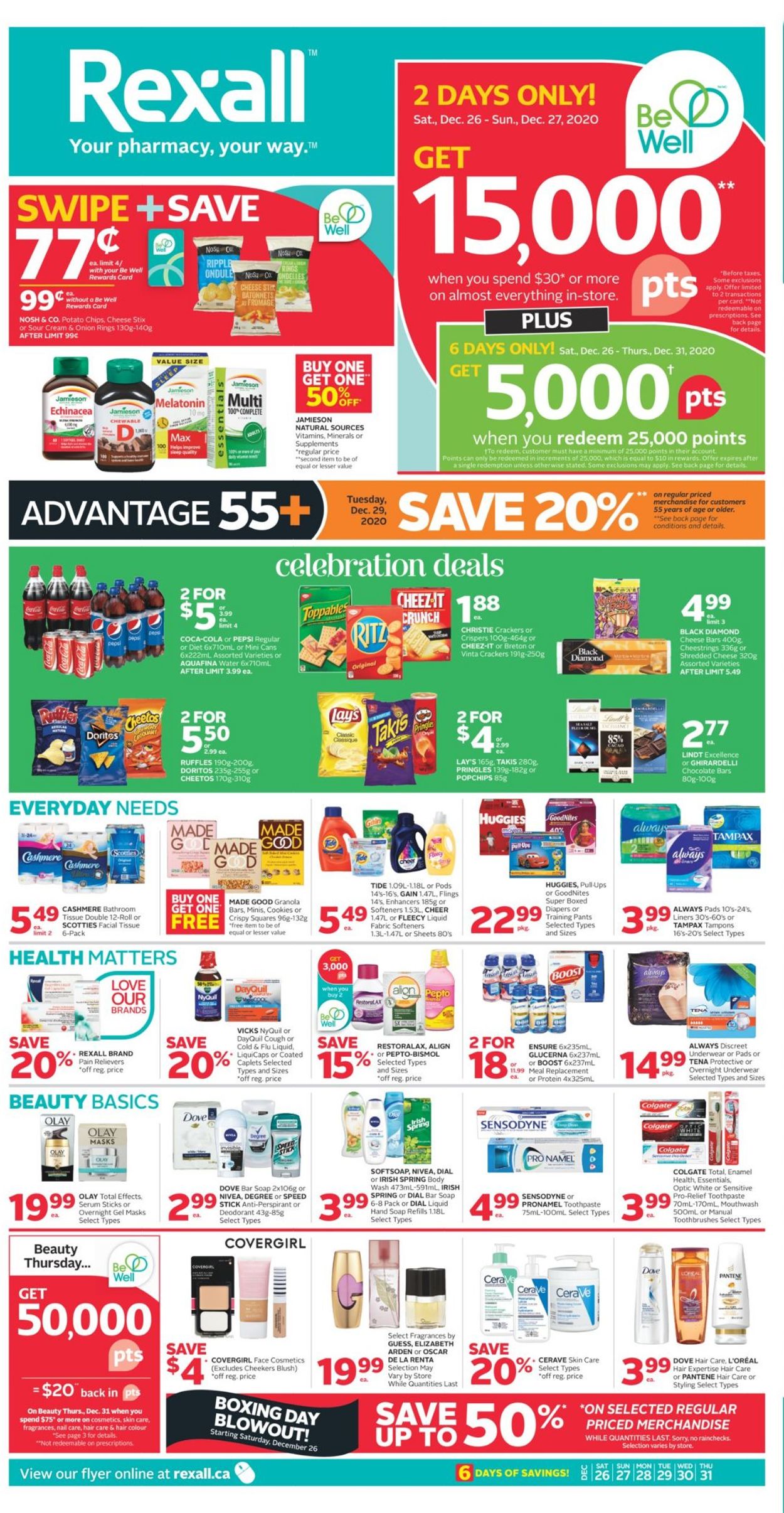 Rexall Flyer from 12/26/2020