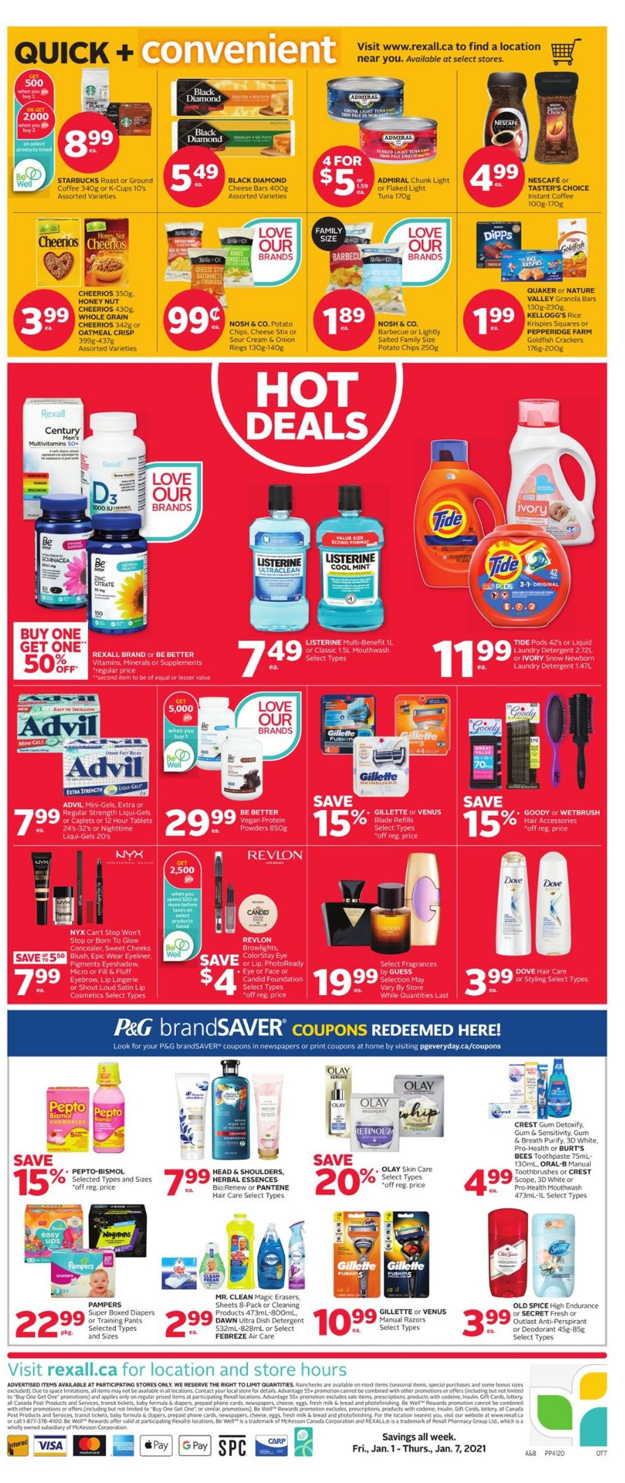 Rexall Flyer from 01/01/2021