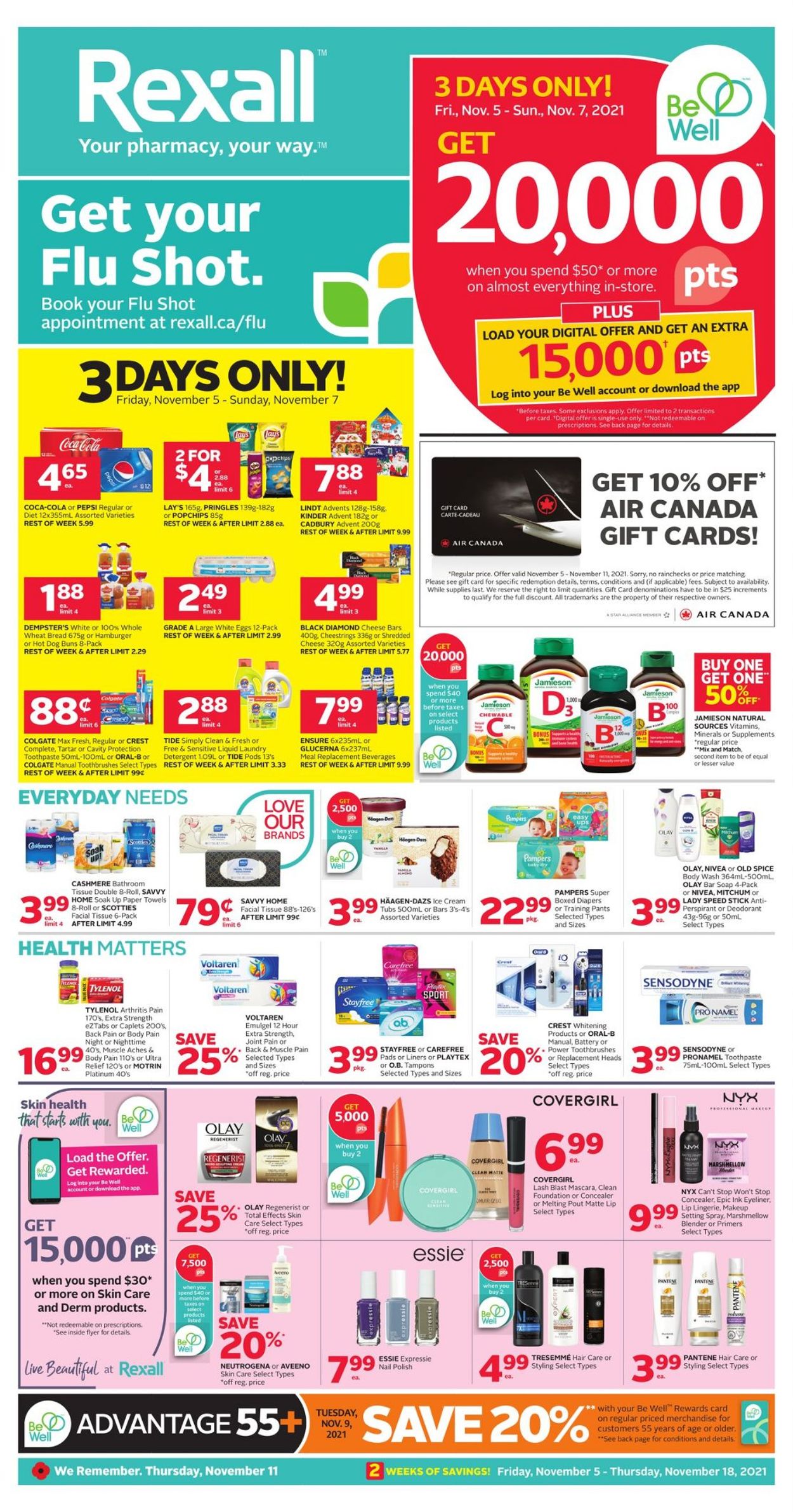 Rexall Flyer from 11/05/2021