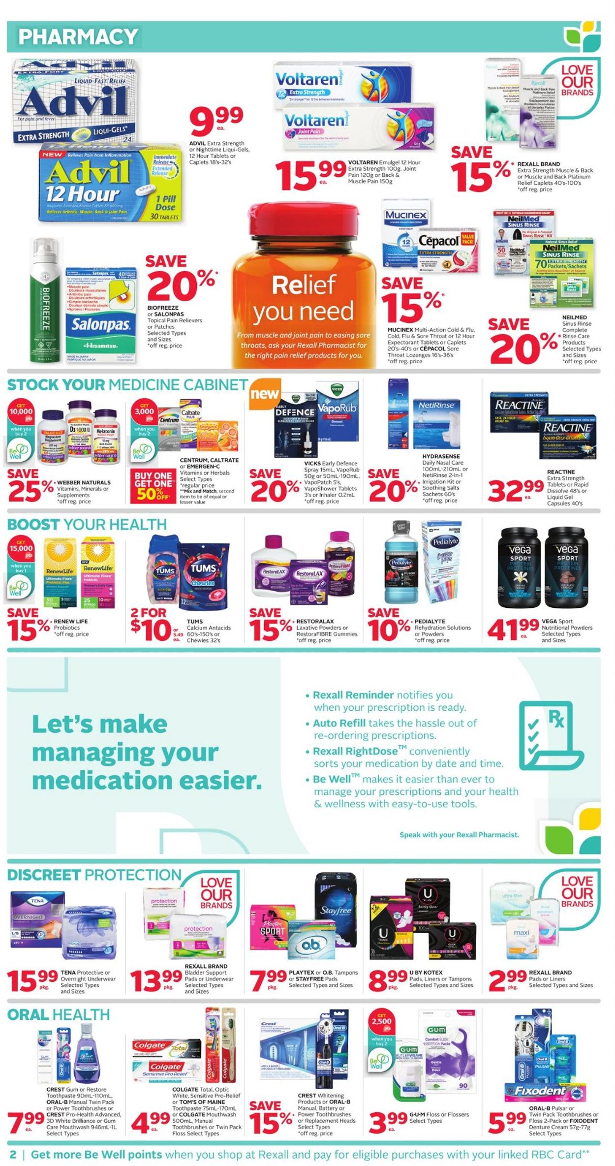 Rexall Flyer from 12/31/2021