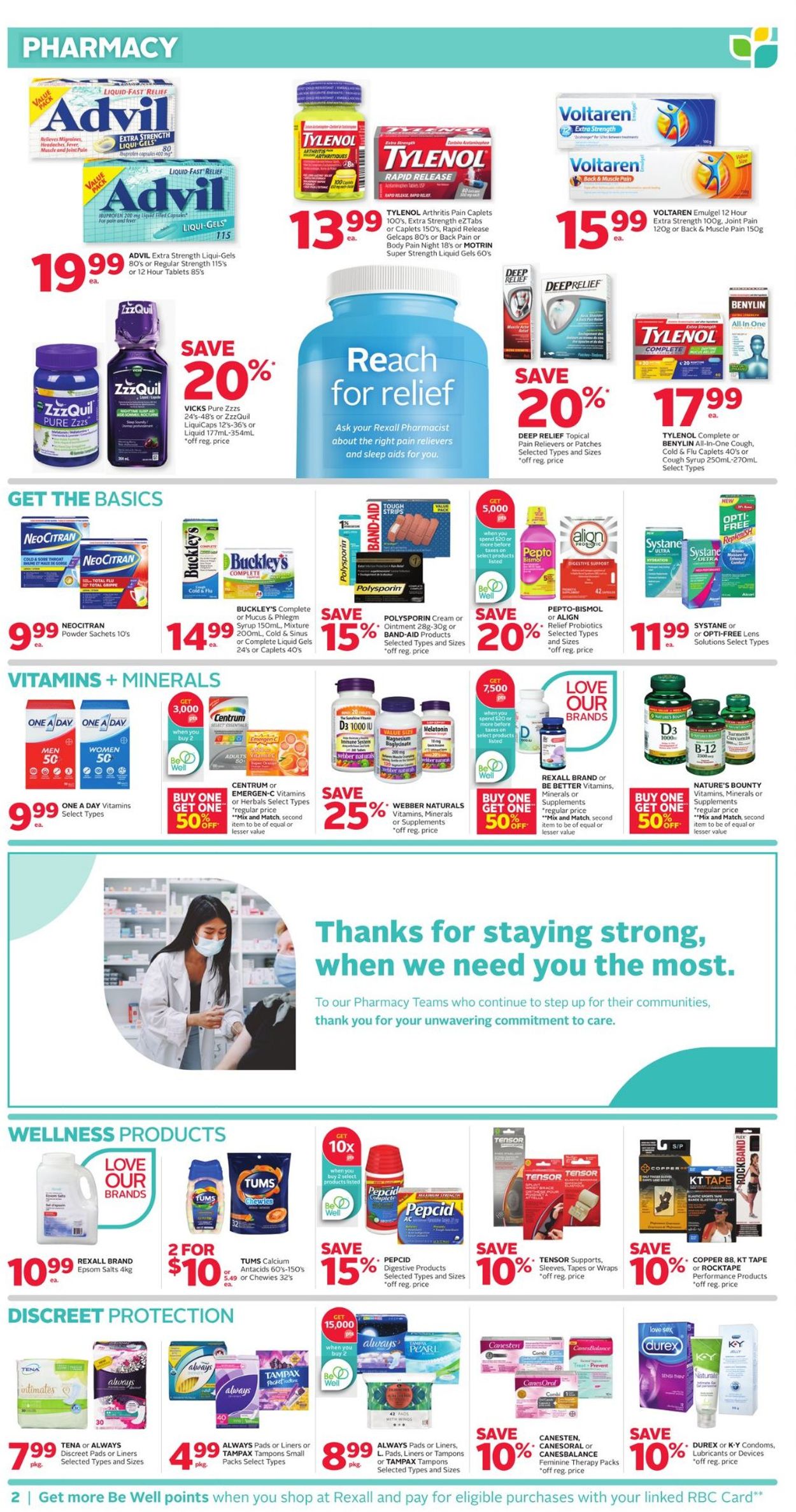 Rexall Flyer from 03/18/2022
