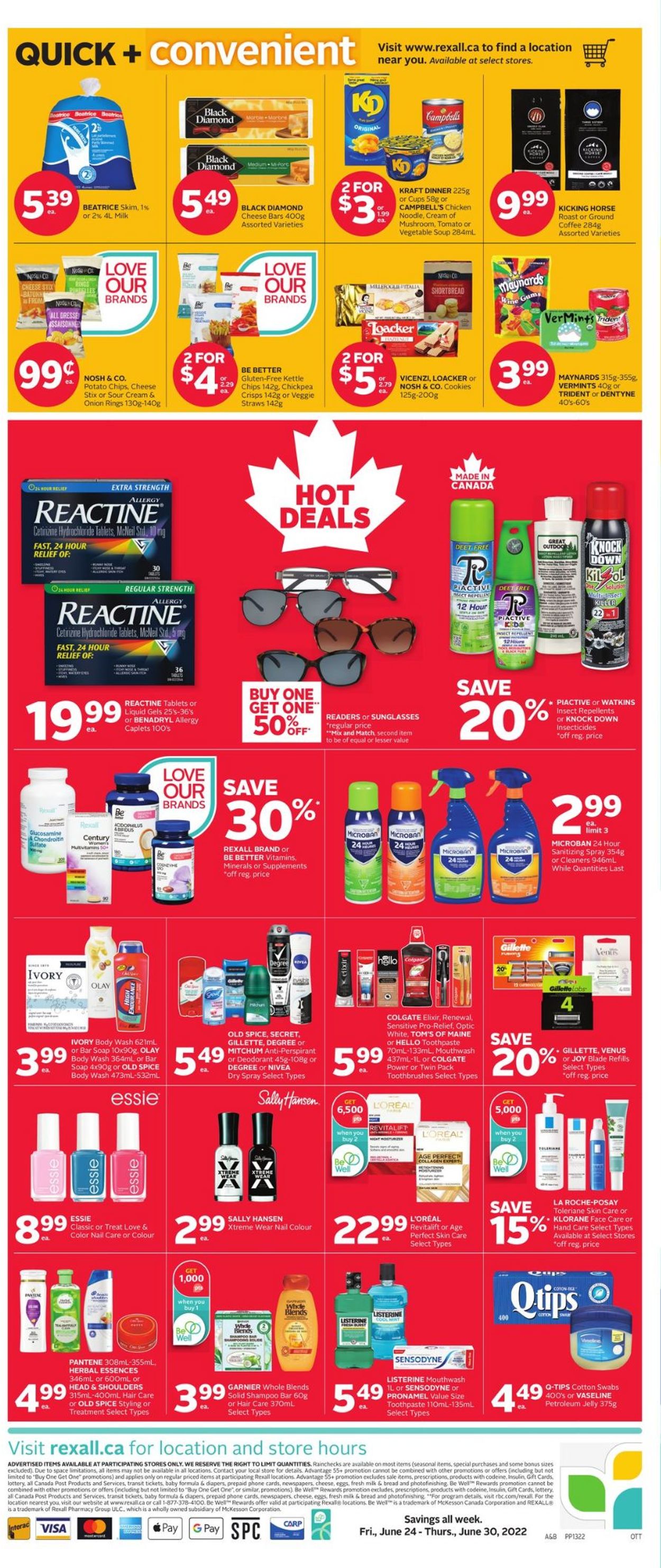 Rexall Flyer from 06/24/2022