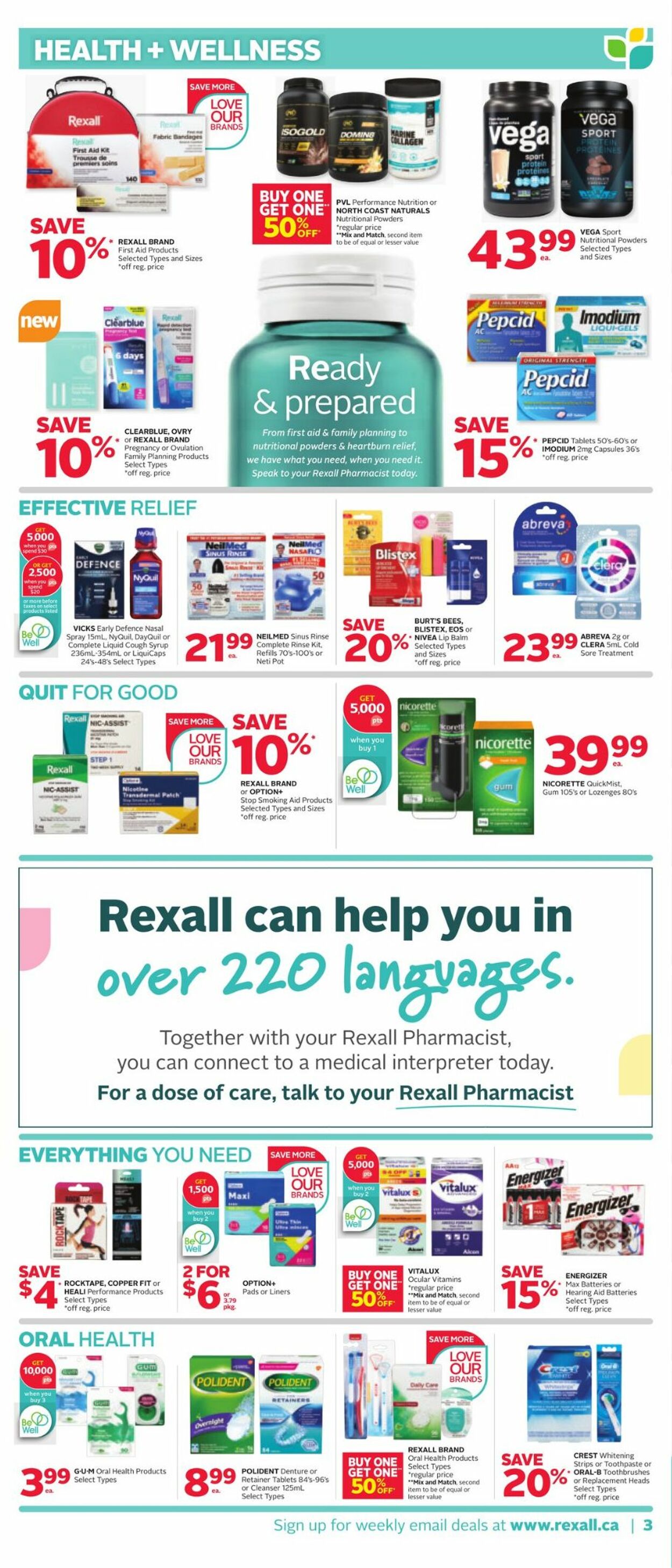 Rexall Flyer from 03/17/2023