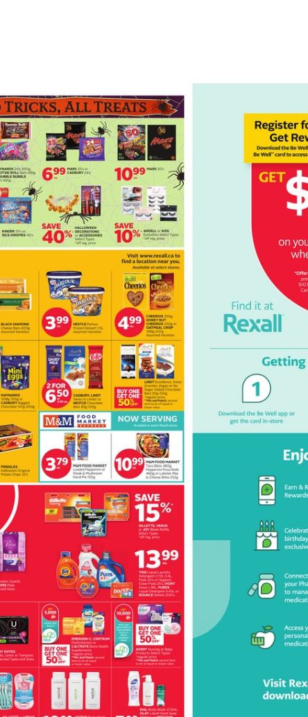 Rexall Flyer from 10/13/2023