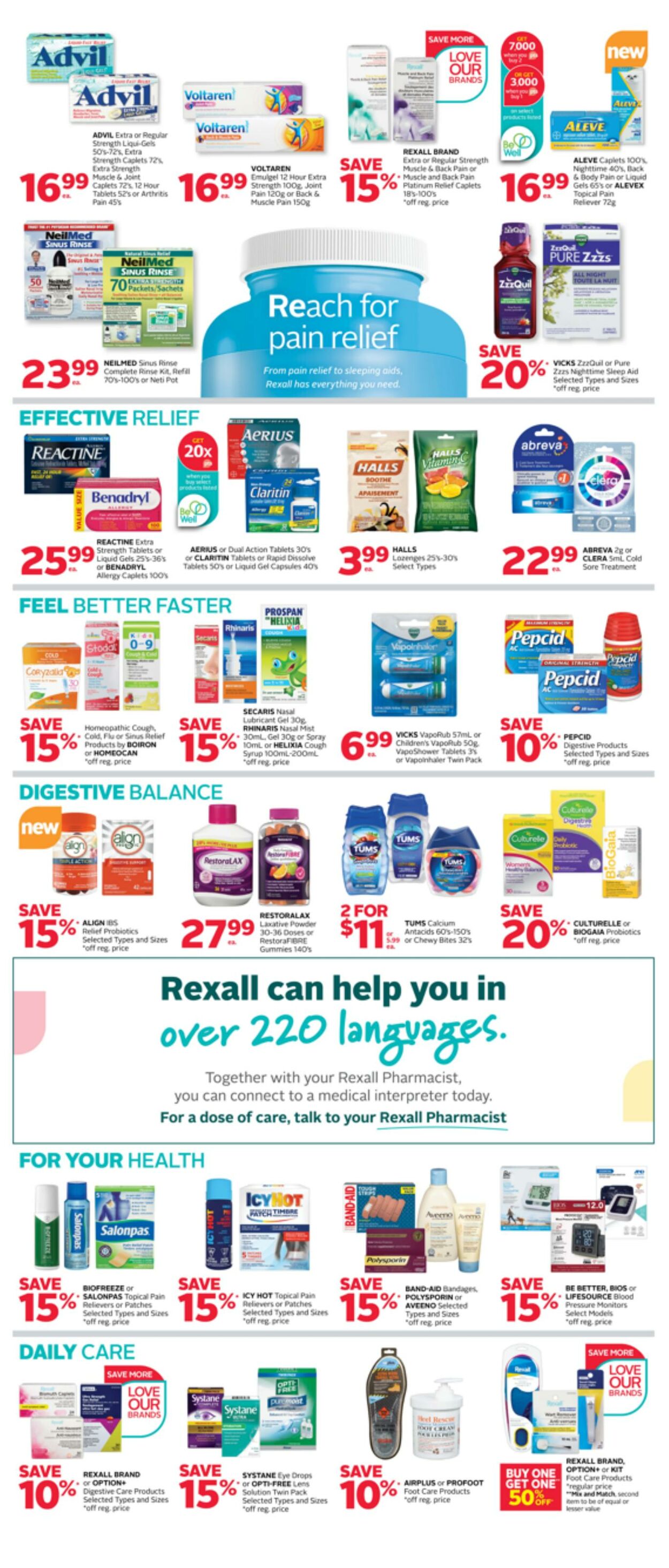 Rexall Flyer from 12/08/2023