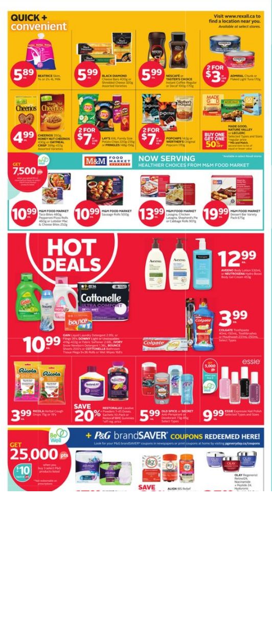 Rexall Flyer from 12/29/2023