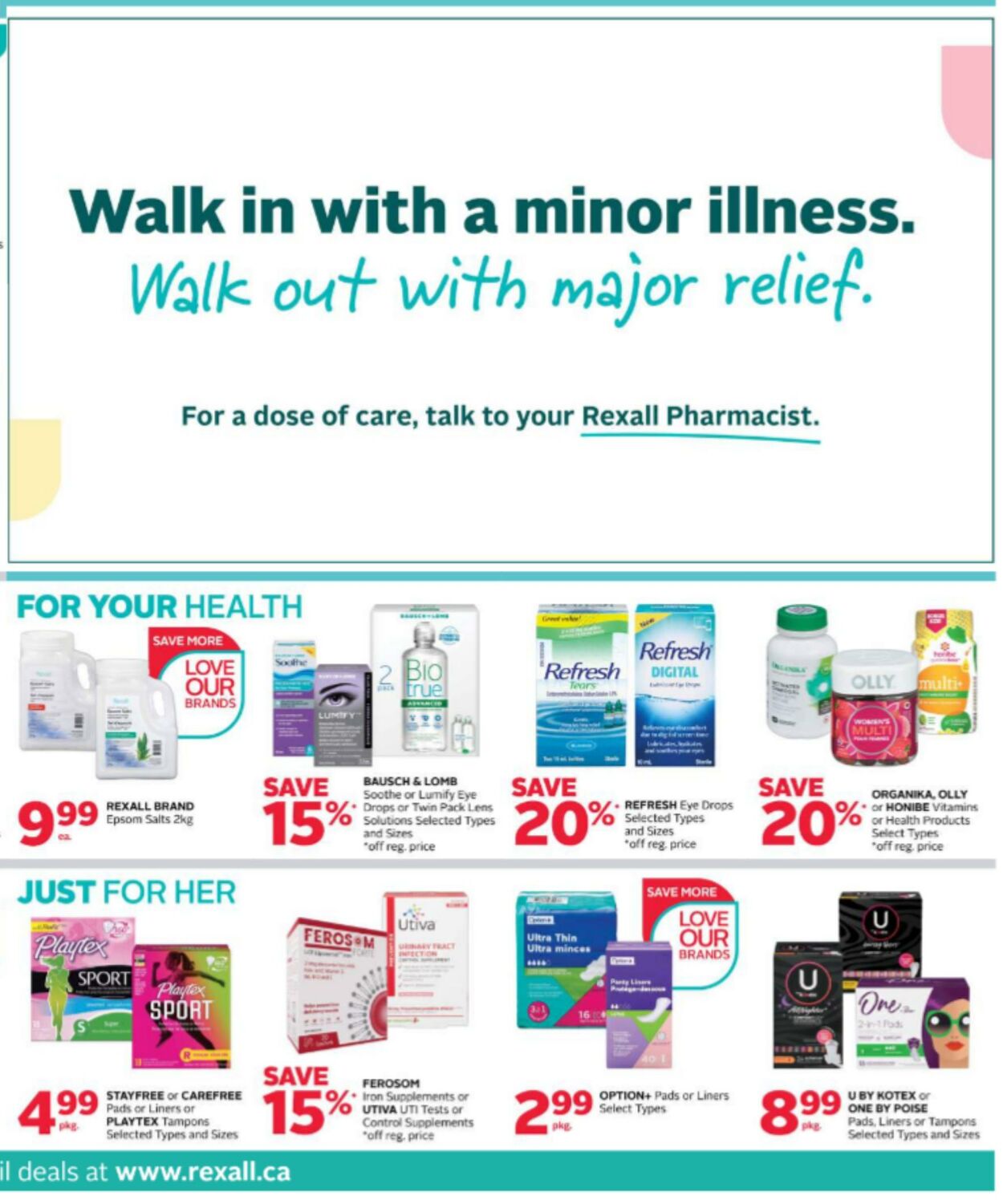 Rexall Flyer from 03/22/2024