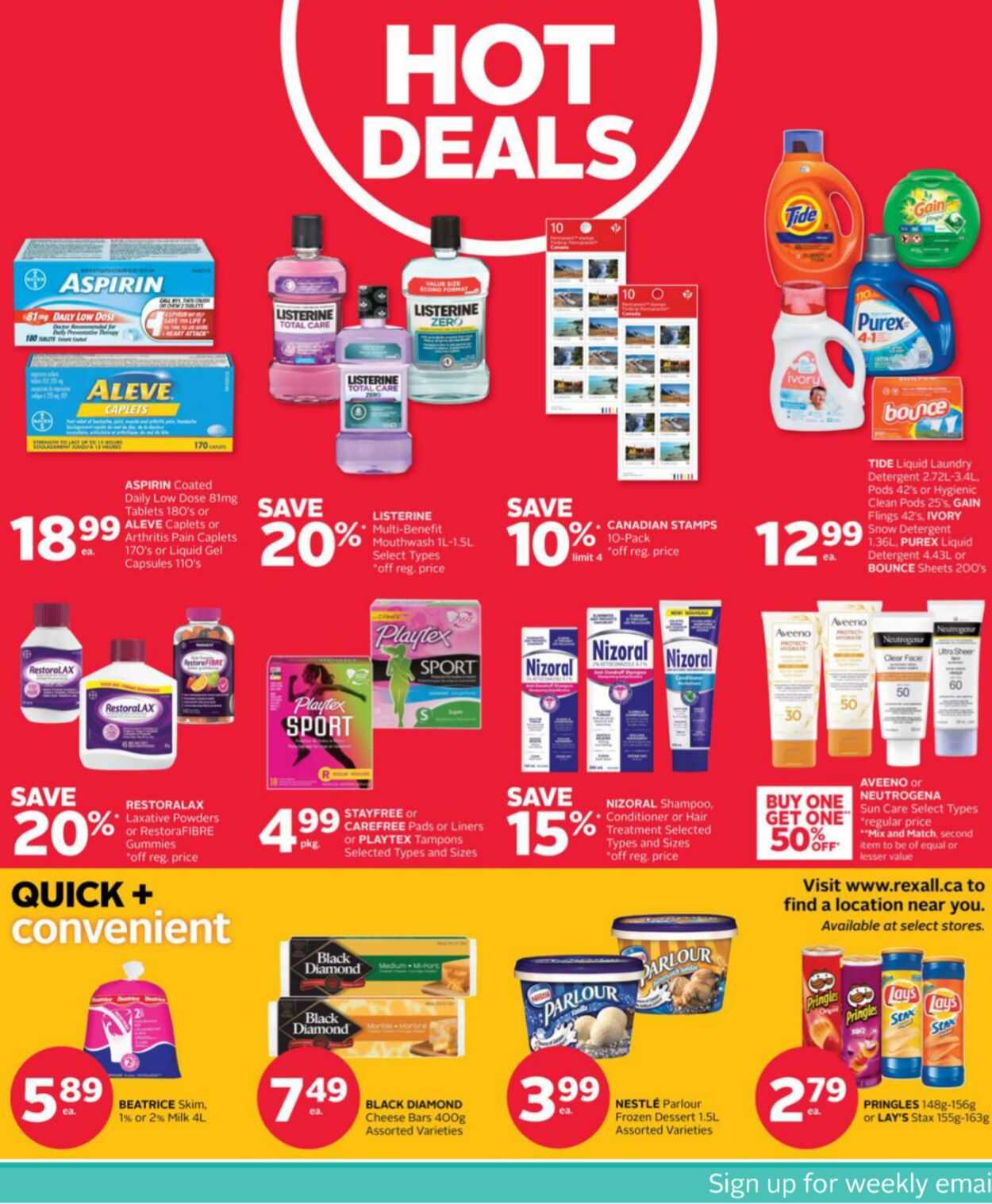 Rexall Flyer from 03/29/2024