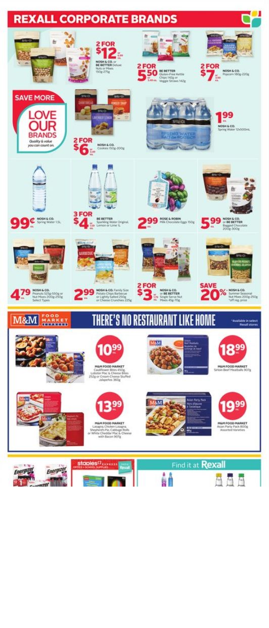 Rexall Flyer from 03/29/2024