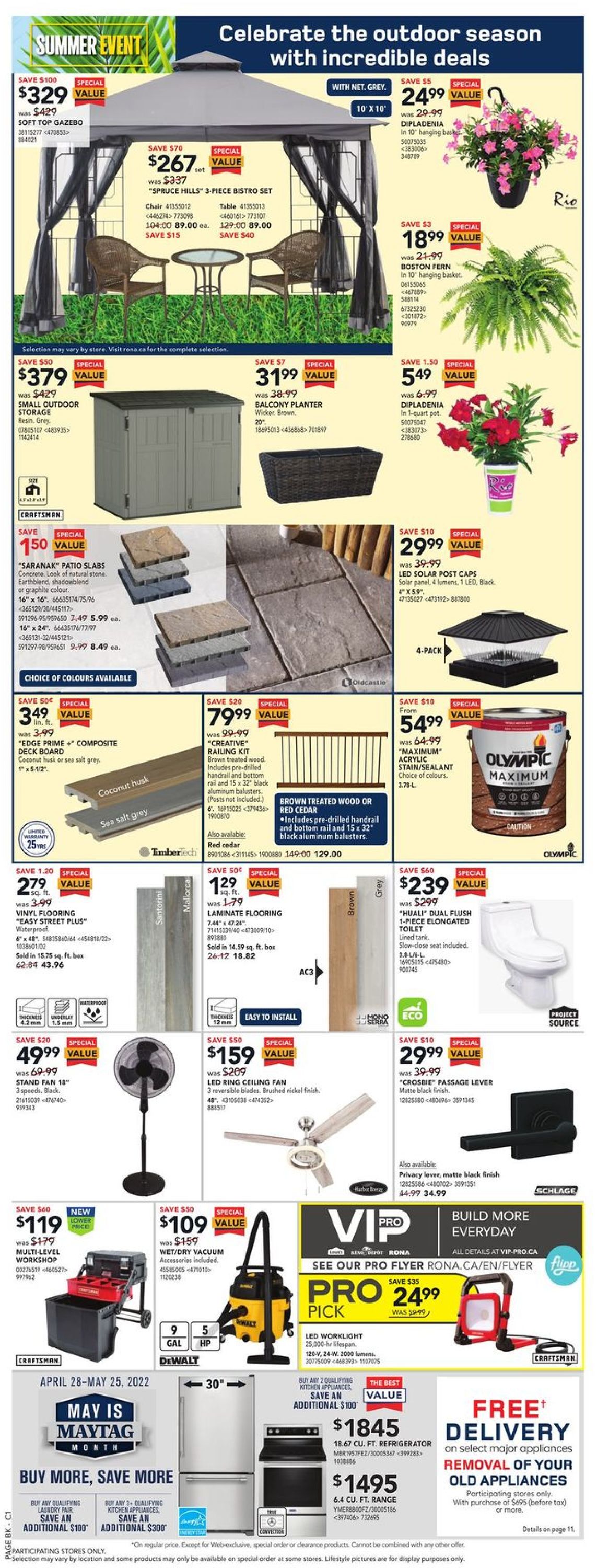 RONA Flyer from 05/12/2022