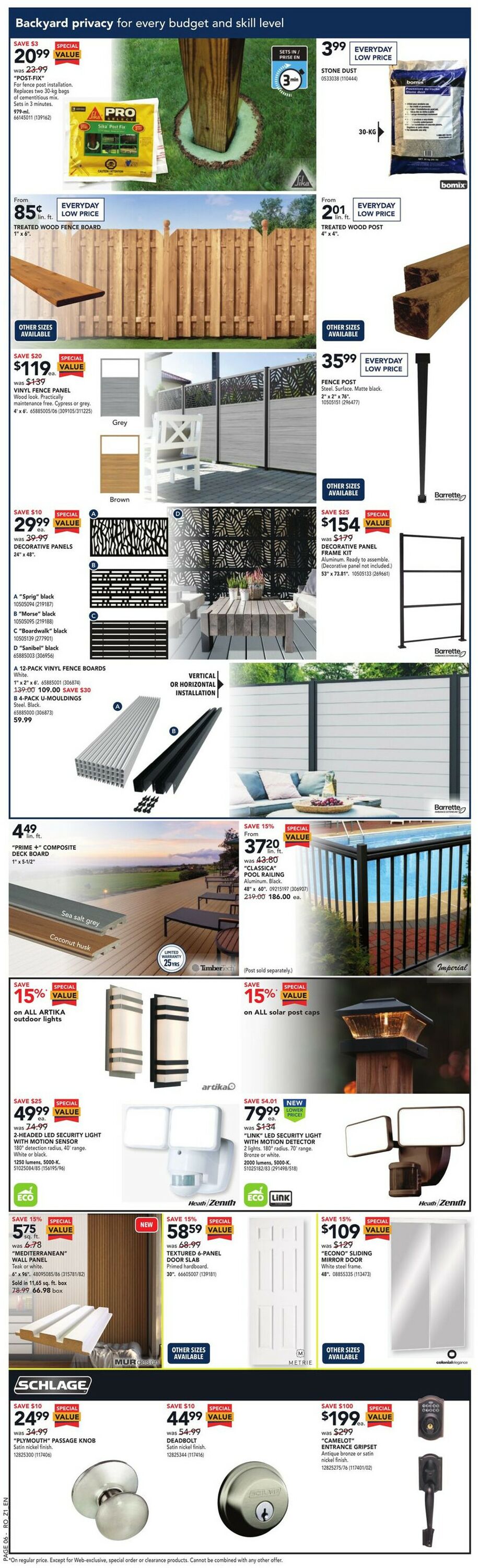 RONA Flyer from 03/23/2023