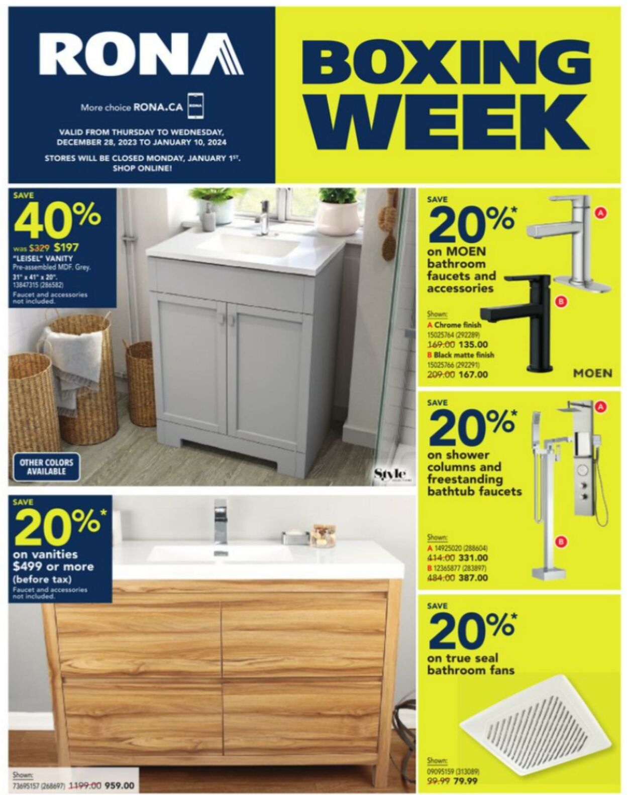 RONA Flyer from 12/28/2023
