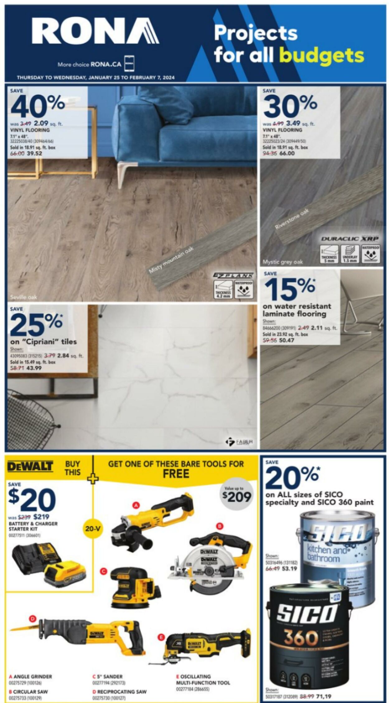 RONA Flyer from 01/25/2024