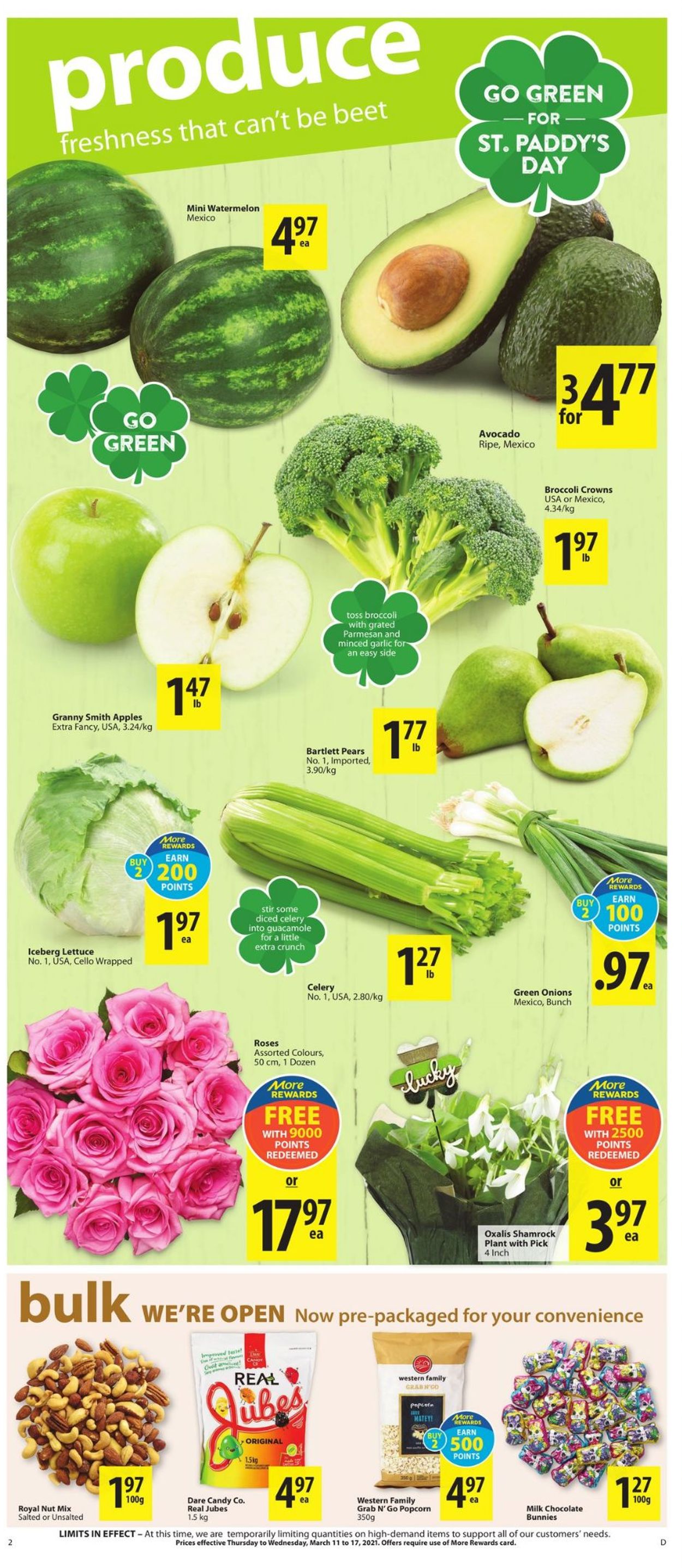 Save-On-Foods Flyer from 03/11/2021