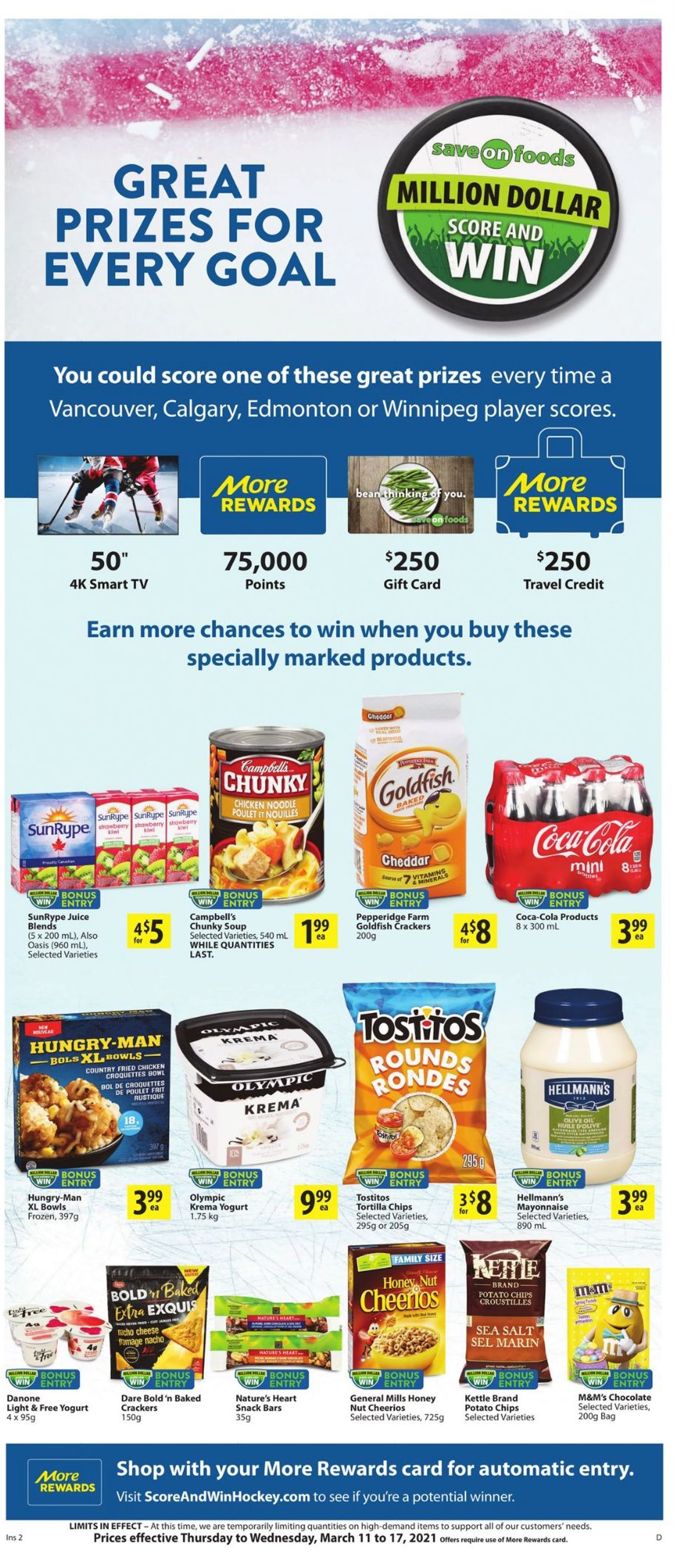 Save-On-Foods Flyer from 03/11/2021