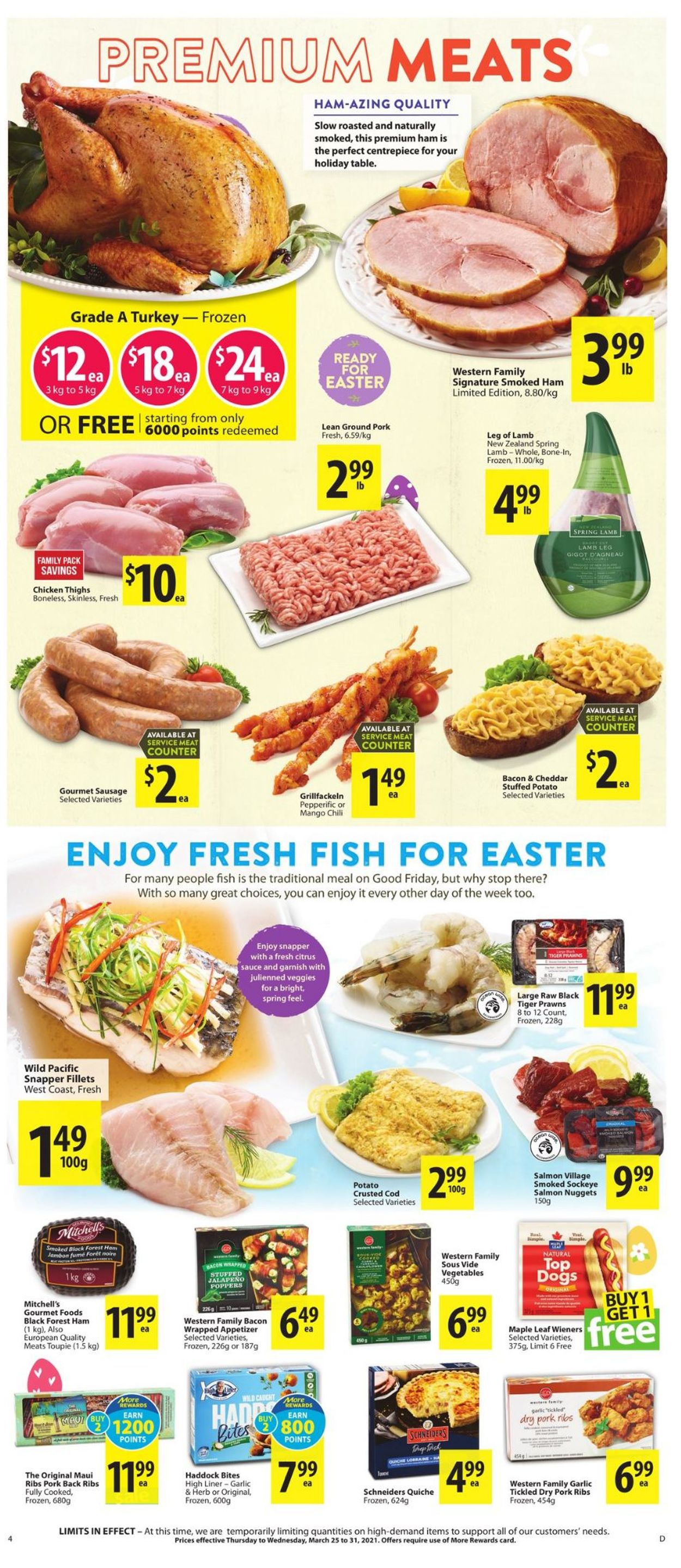 Save-On-Foods Flyer from 03/25/2021