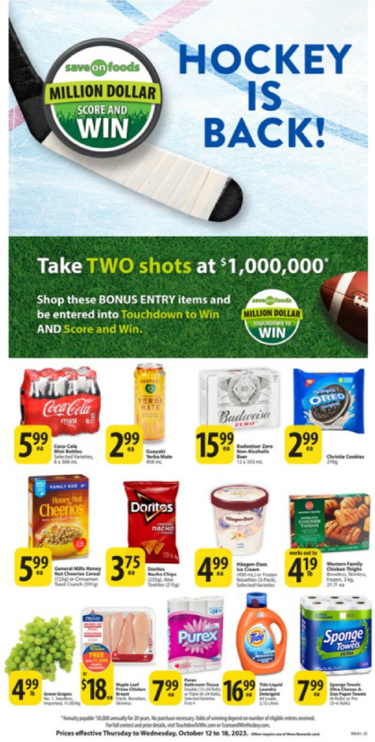 Save-On-Foods Flyer from 10/12/2023